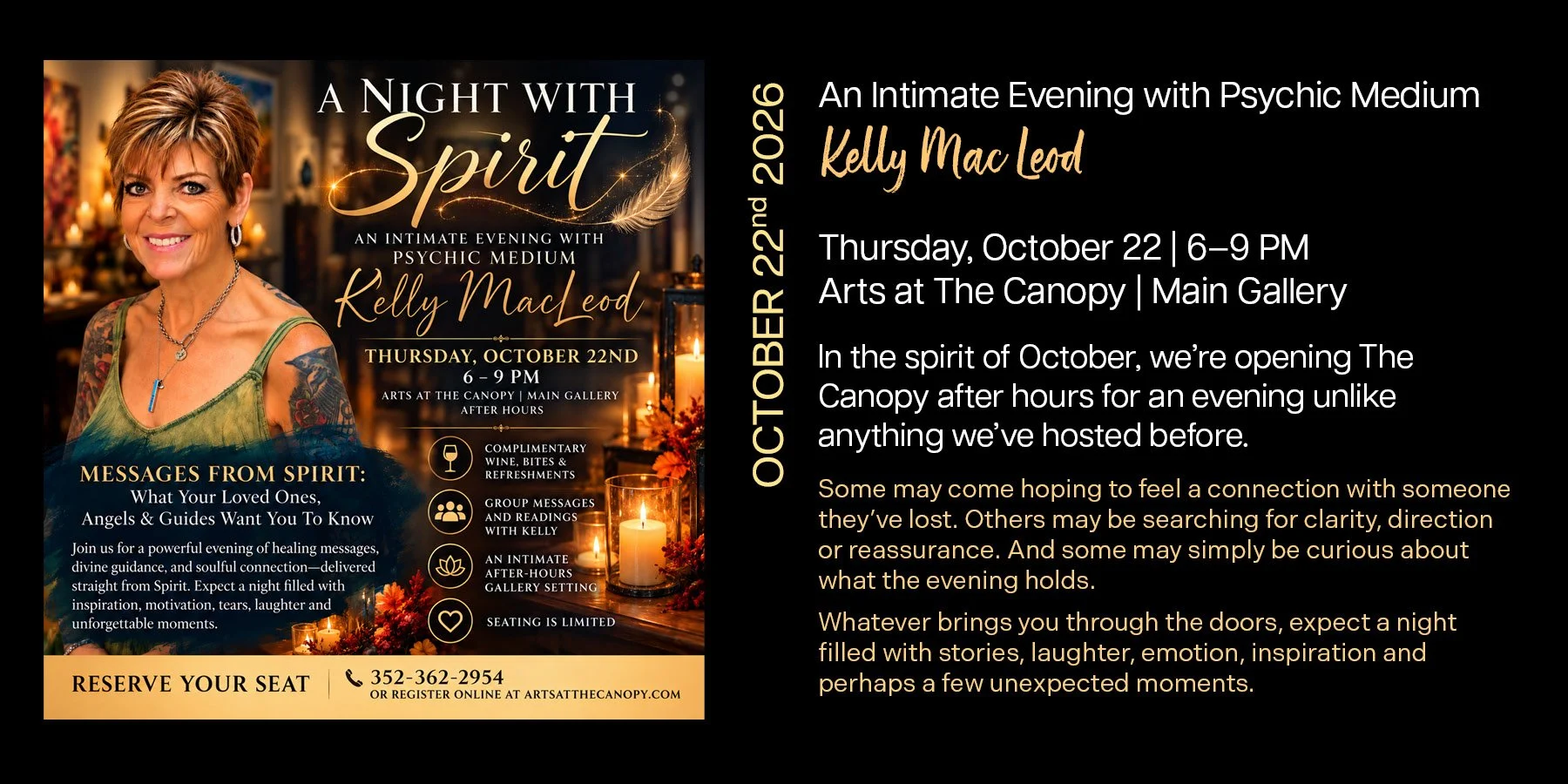 A Night With Spirit with Kelly Macloud