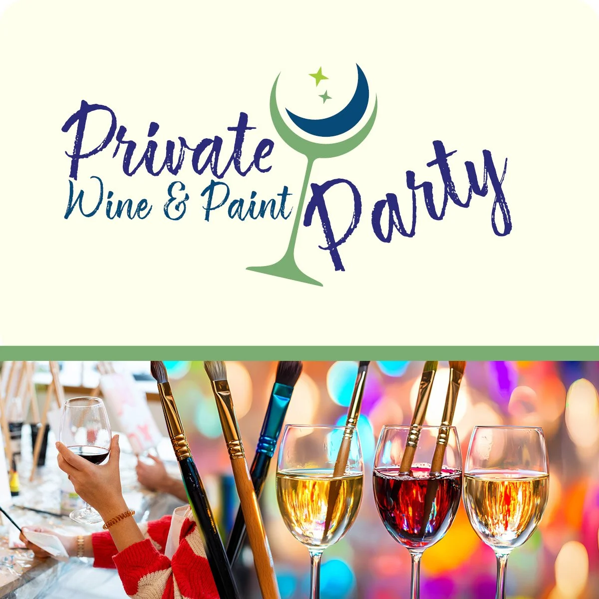 Private Wine & Paint Party for Groups