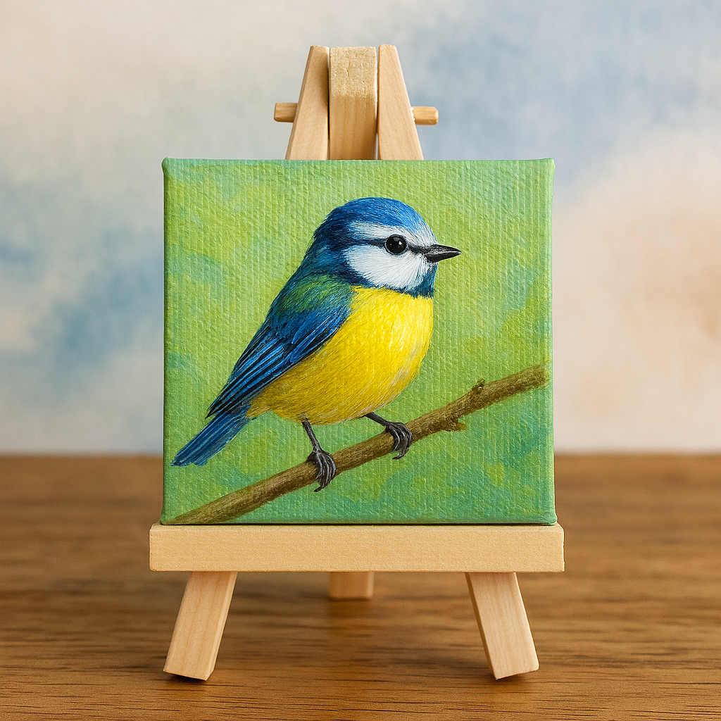 Mini Canvas on Mini Easels Workshop (Acrylics)