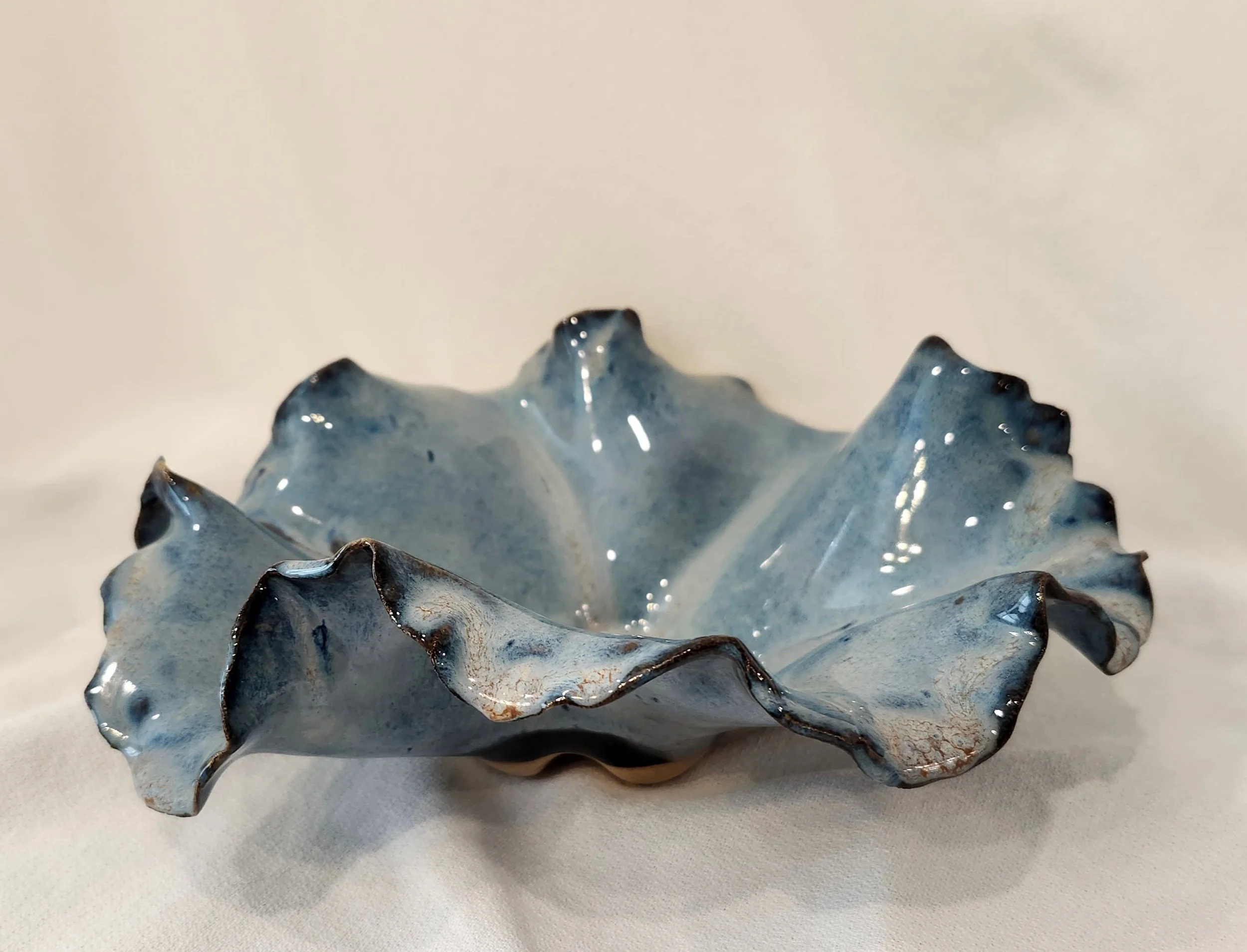 Ruffled - Sapphire-Flux