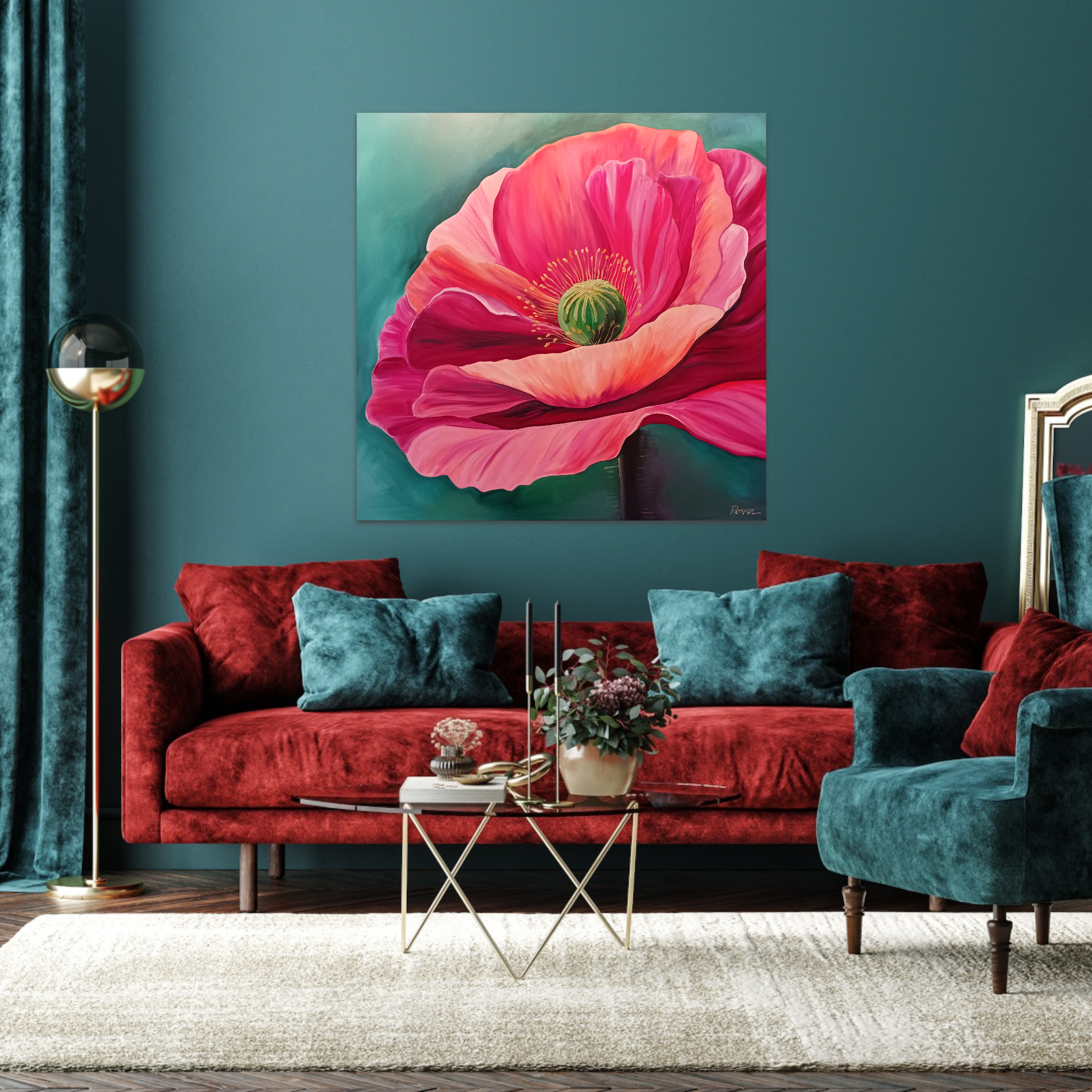 Whispers of a Poppy's Heart