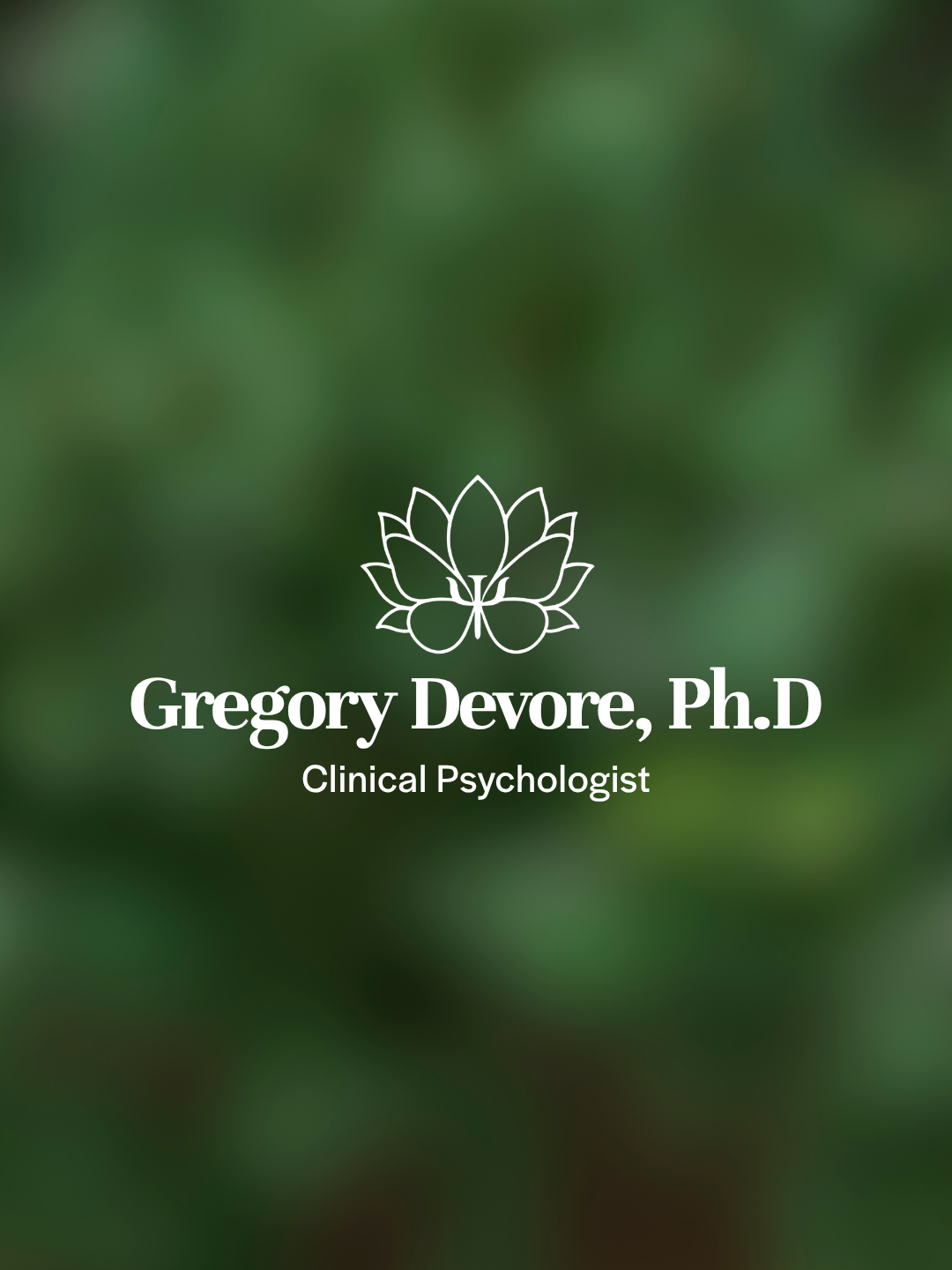 DR. GREG DEVORE, PHD