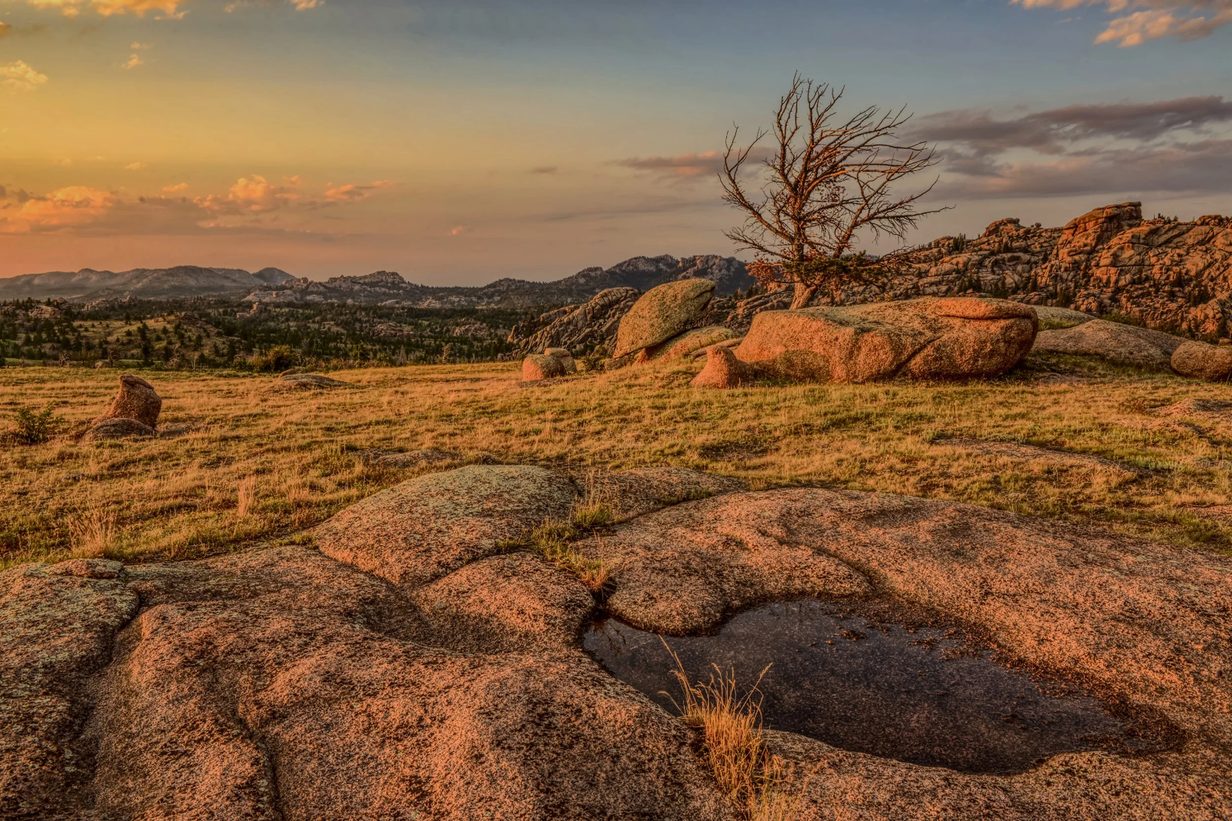 Cass Johnson "High Plains Sunset" 
