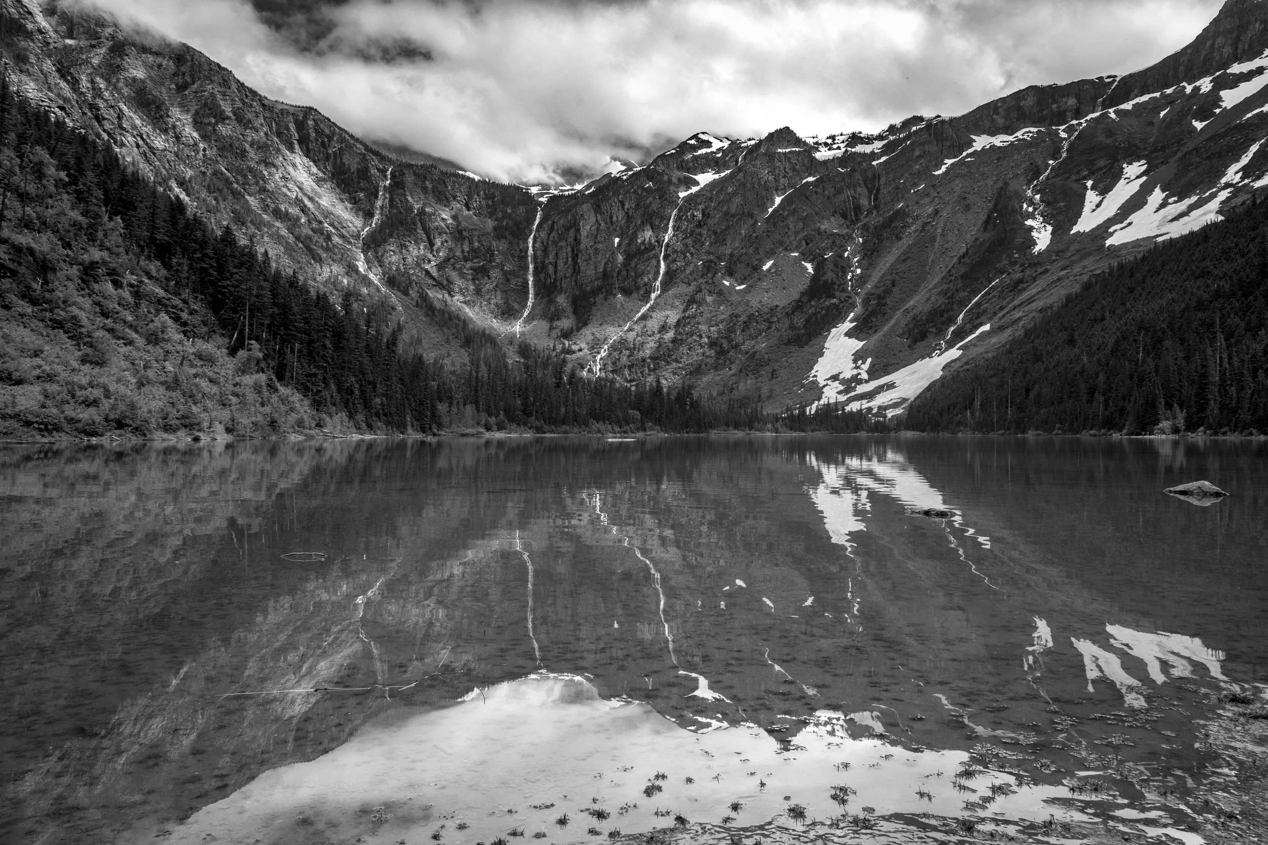 Ben Erlandson "Avalanche Lake"