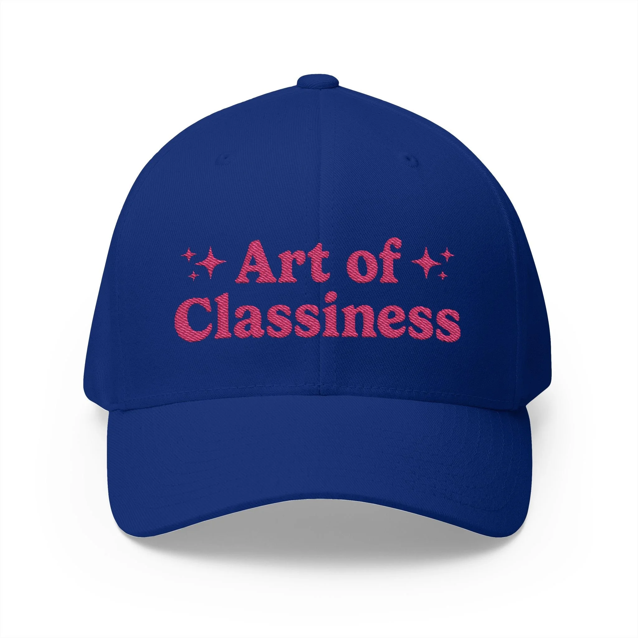 AOC Pink Embroidered Baseball Cap
