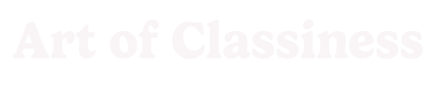 Art of Classiness