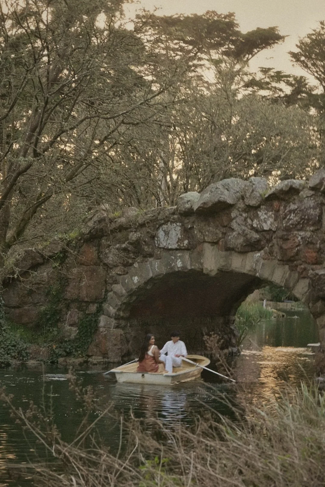 A Romantic Engagement  Photoshoot in Golden Gate Park: Pride &amp; Prejudice Meets Bollywood