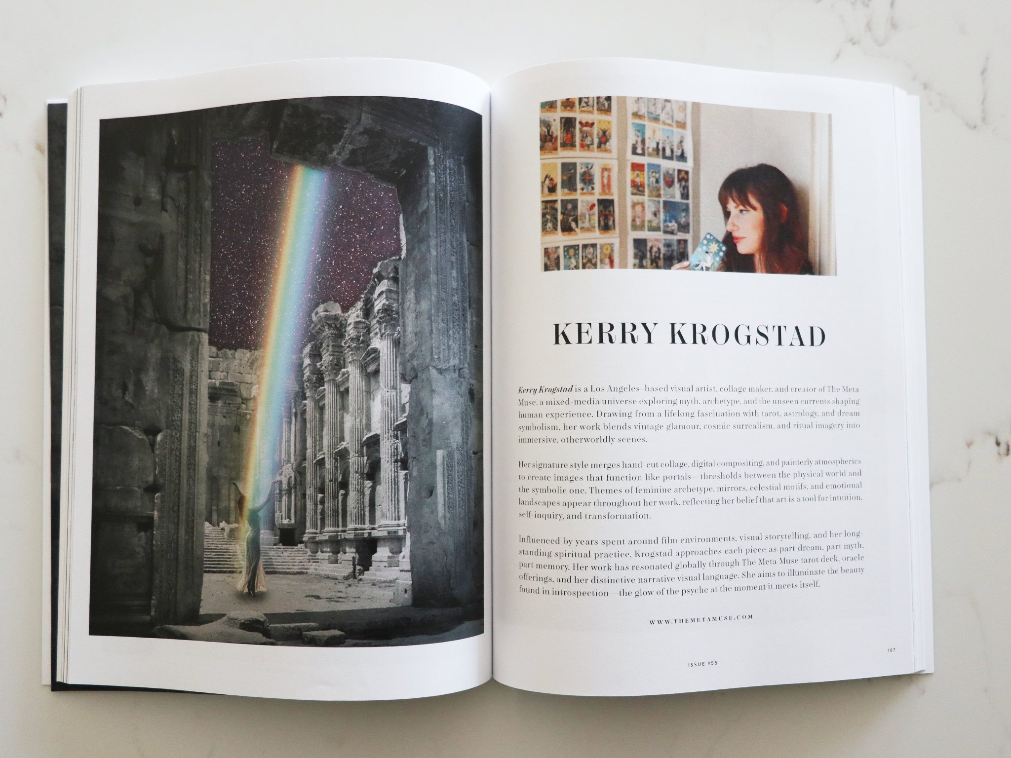 Artist Feature in Create! Magazine Solstice Issue 2026