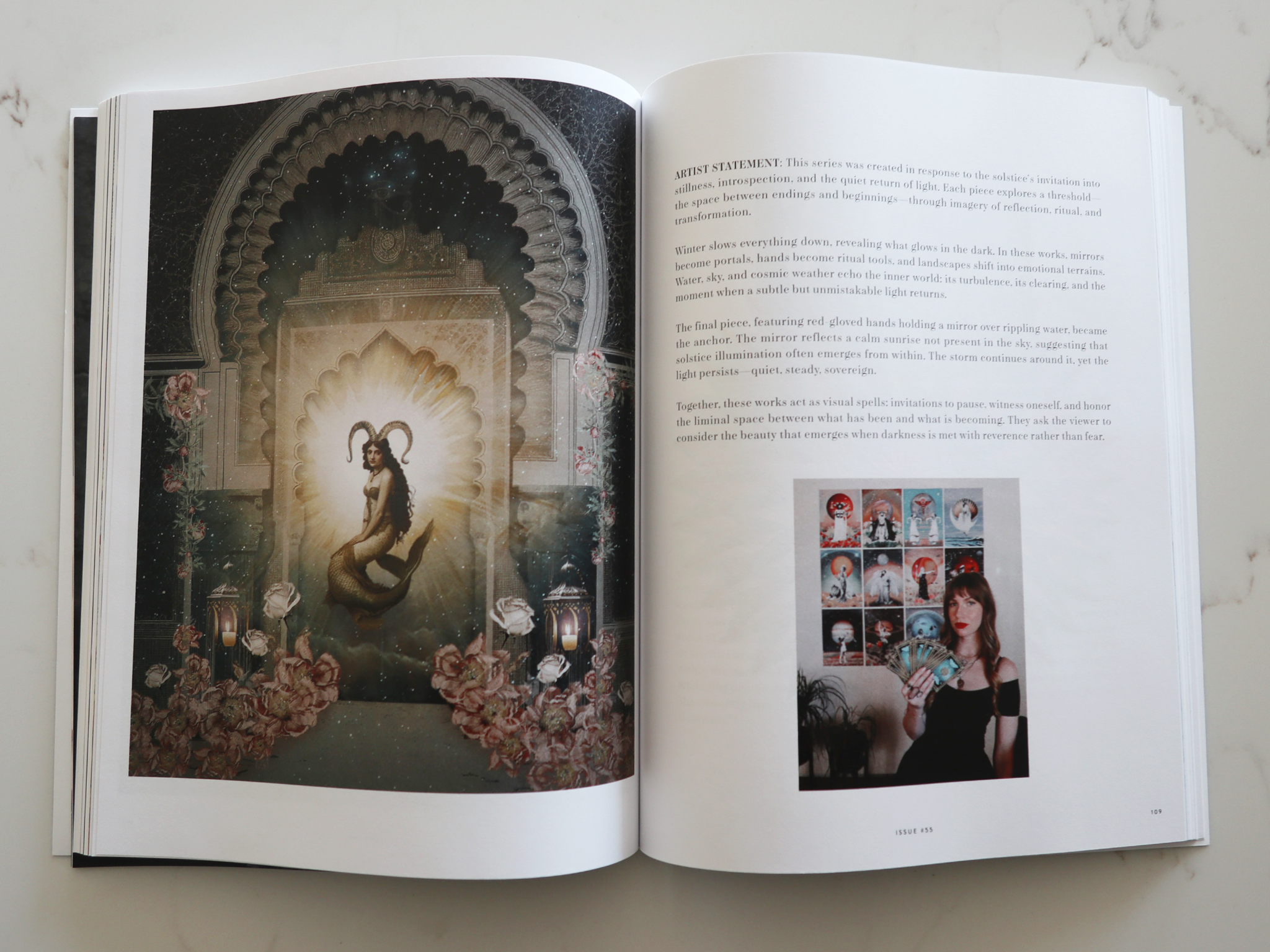 Artist Feature in Create! Magazine Solstice Issue 2026