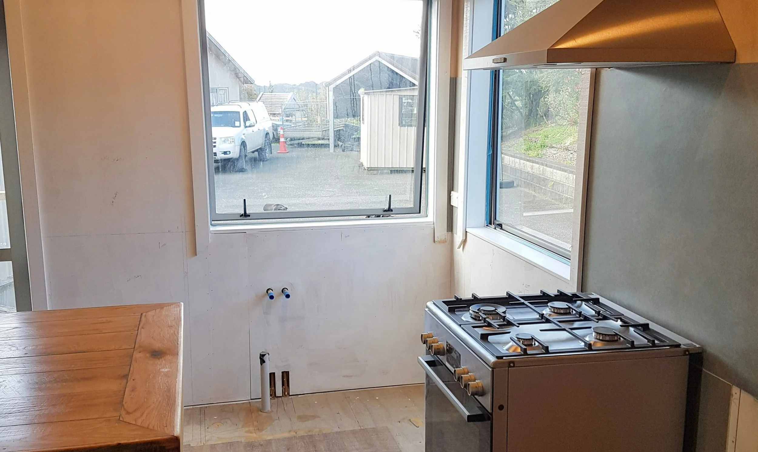 Kitchen renovation completed by RTM Building Solutions, Rodney district.