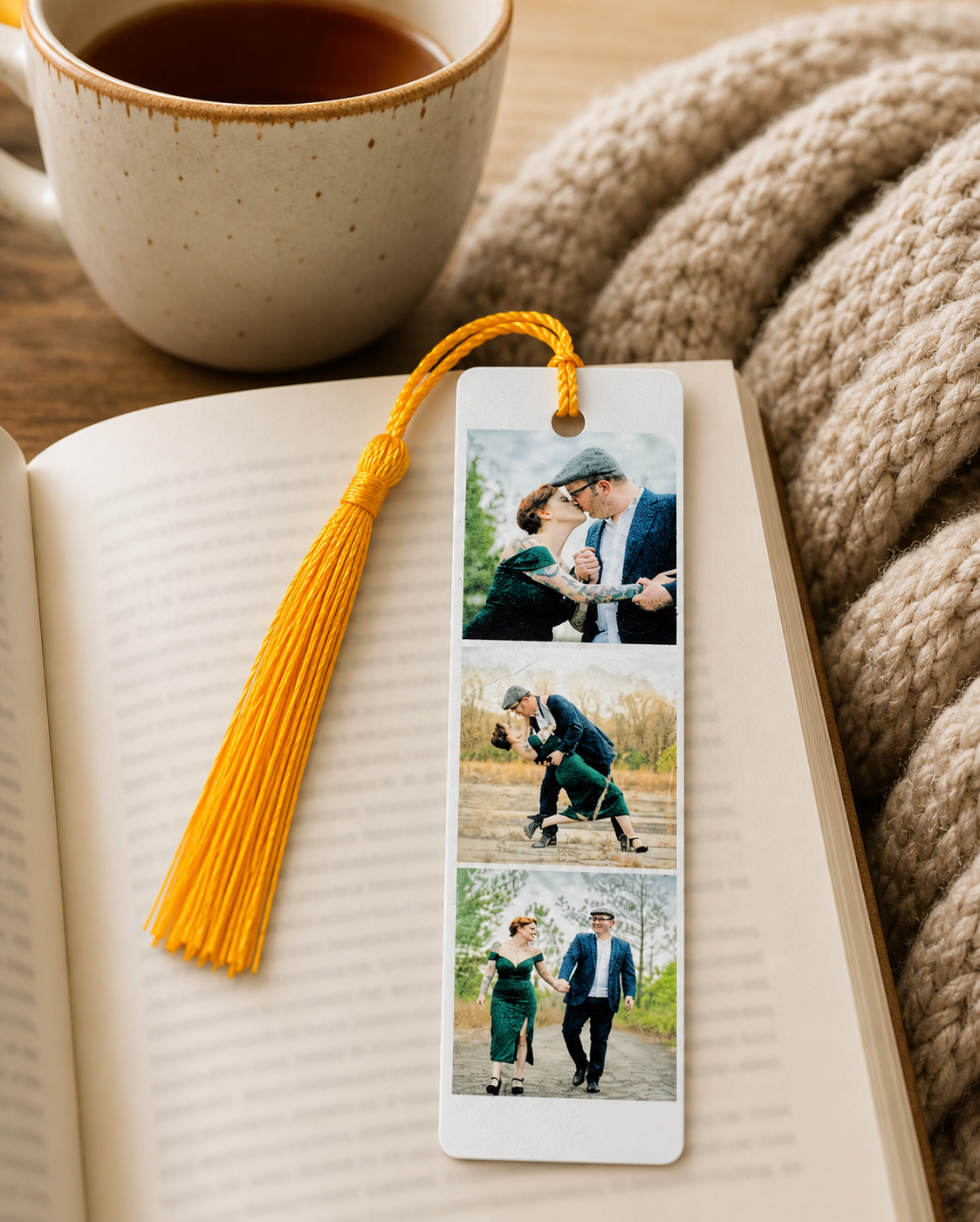 Personalized Photo Bookmark - Gifts Under 10 - Personalized Bookmark - Personalized Gift - Readers Gift - Custom Bookmark