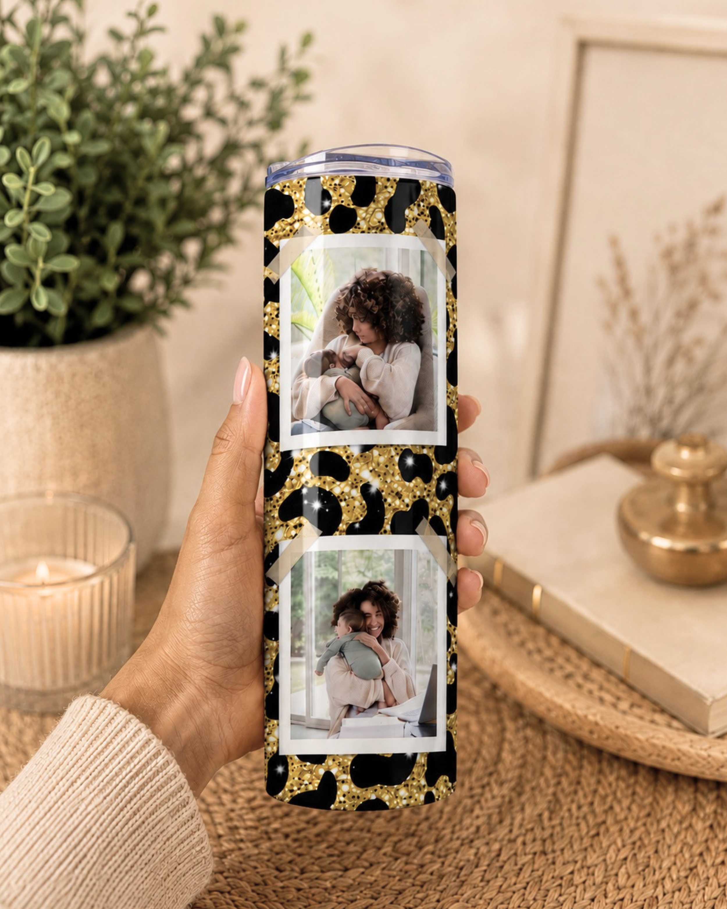 Custom Photo Mama Tumbler - Photo Tumblers - Custom Photo Gifts - Tumblers for Moms - Mom Photo Tumblers - Mama Tumblers