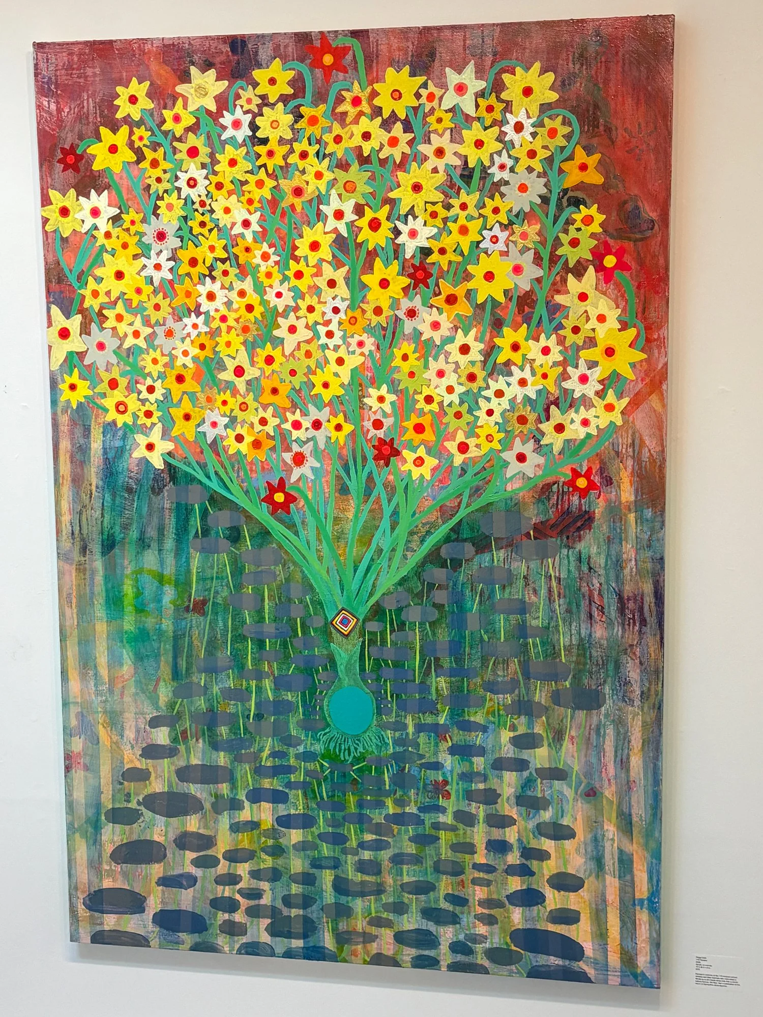 170 Flowers, installed for the 2026 In The Mix: Tenants & Friends show at Ballard Works in Seattle, WA