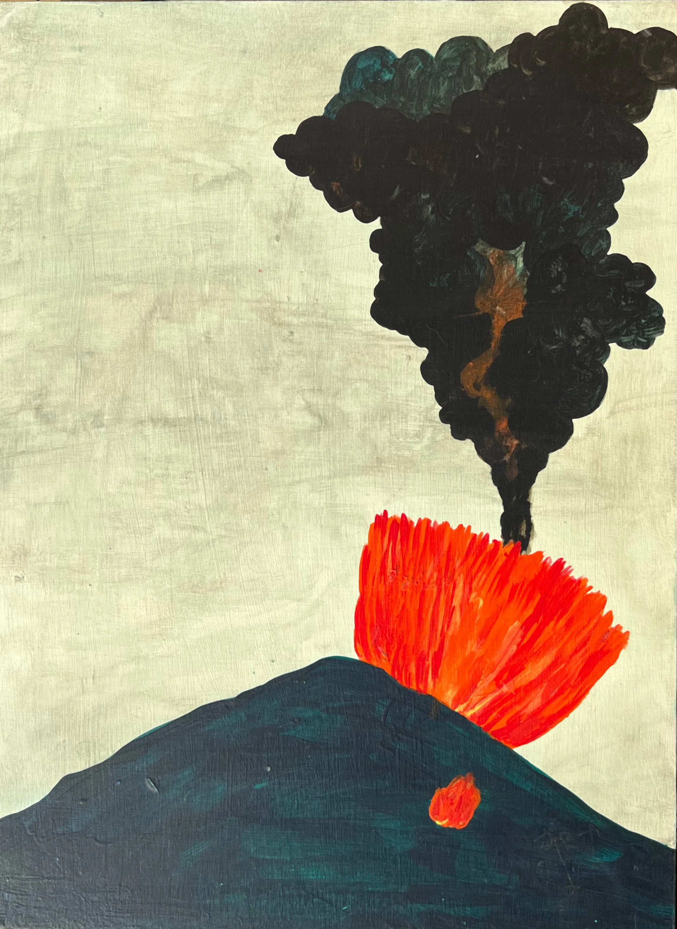 Phase 5 | 2000 | acrylic on birch plywood | 13.5" x 10" x 1"