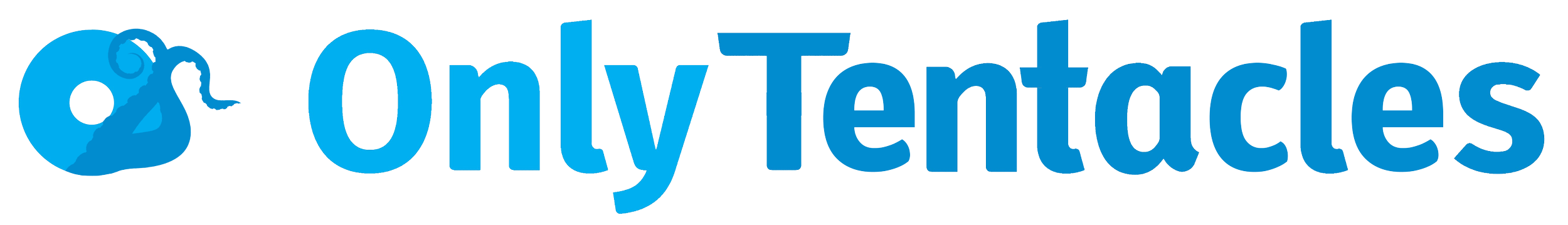 Parody logo with a blue tentacles and the text 'OnlyTentacles' in blue.