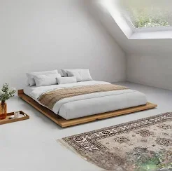 Modern Platform Bed Frame Queen