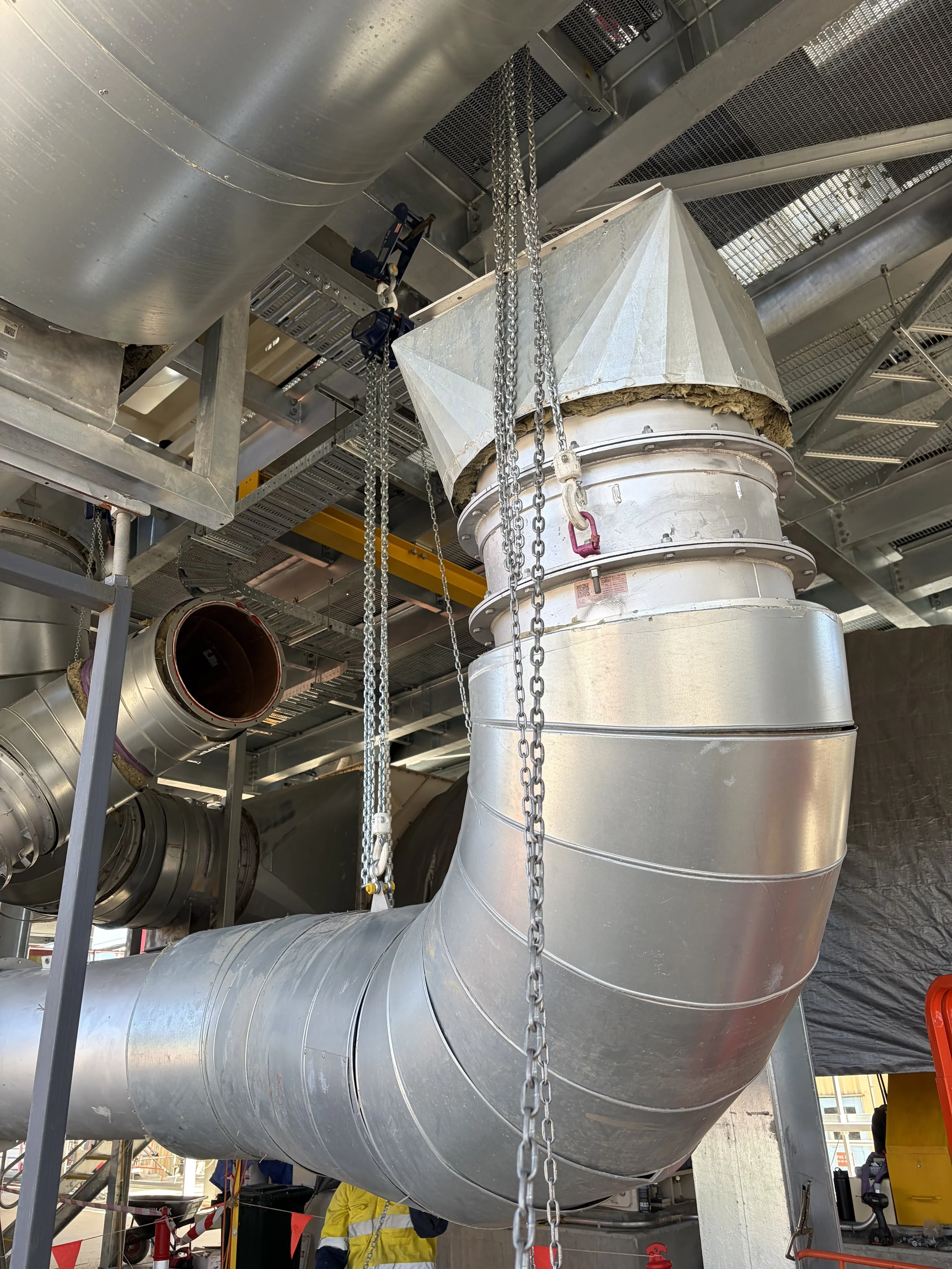 CSR Calsining Plant - 1200mm Duct