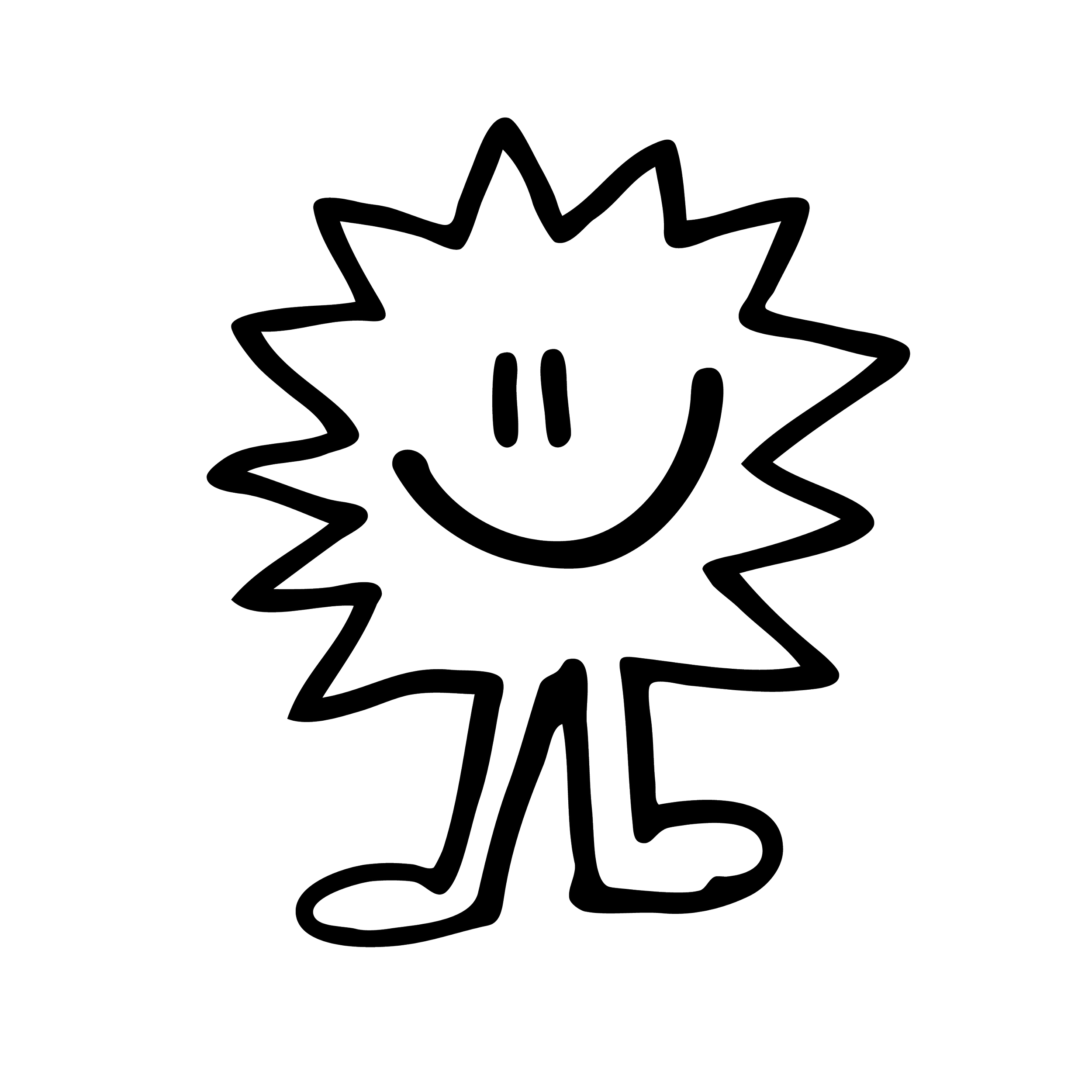 Outline drawing of OSMO, OSMO FIlters' mascot for wave filters.