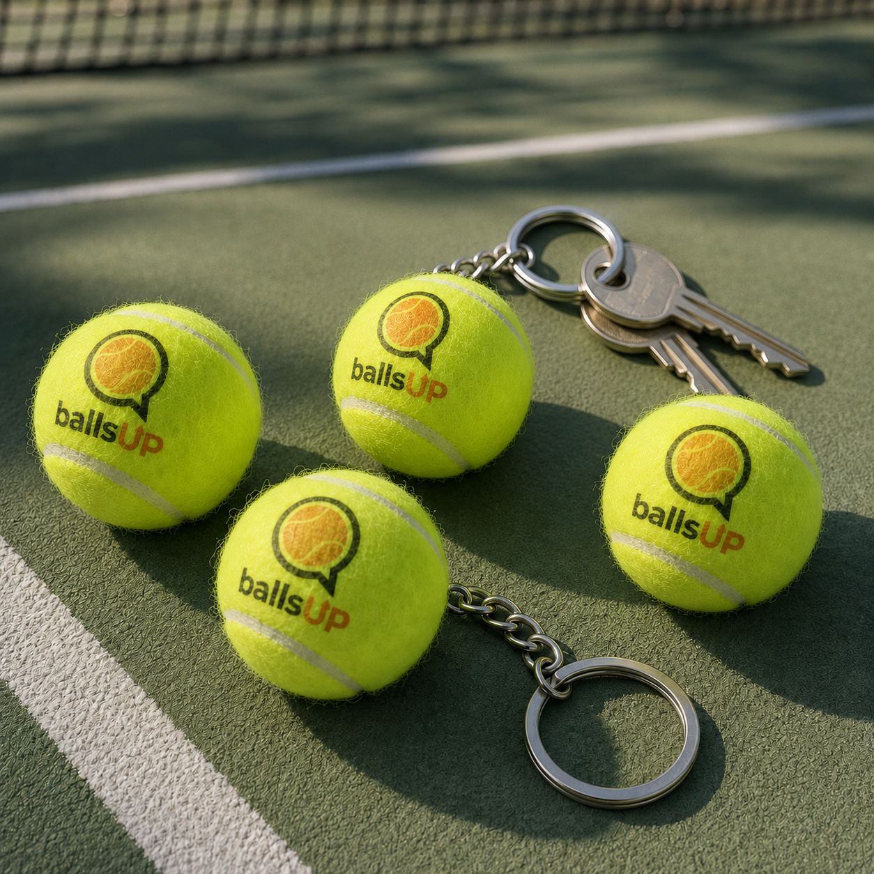 Ball keychain