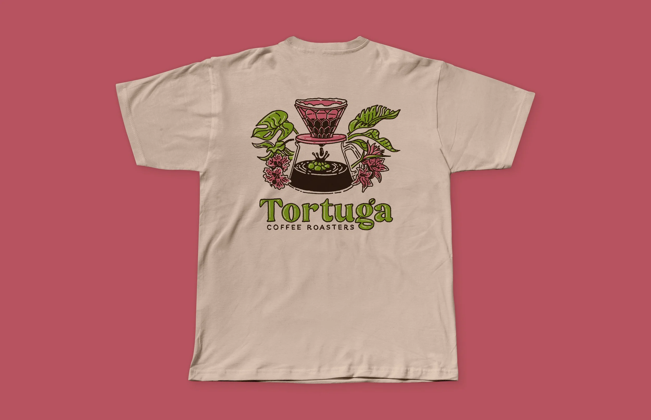 Tropical Pour Over T-Shirt