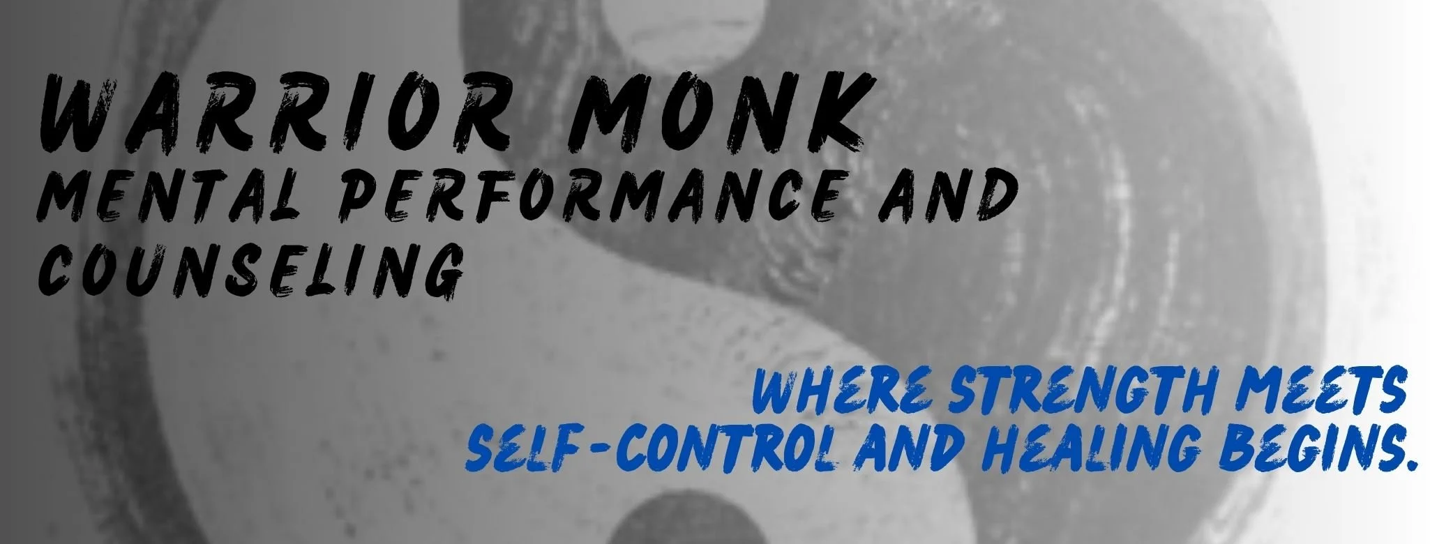 Men’s mental health issues and becoming the Warrior Monk.