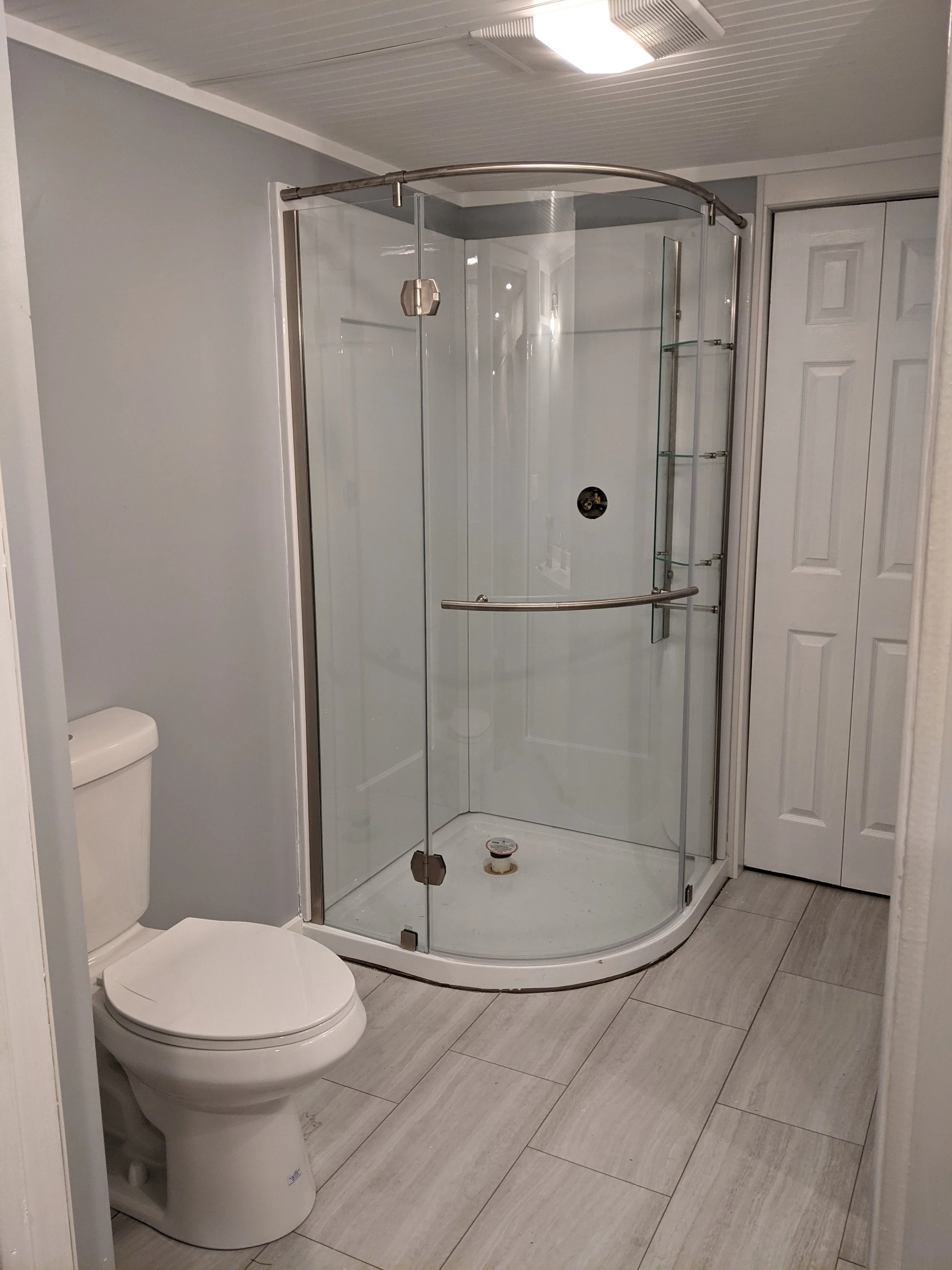 Helpful Neighbor project: Shower install