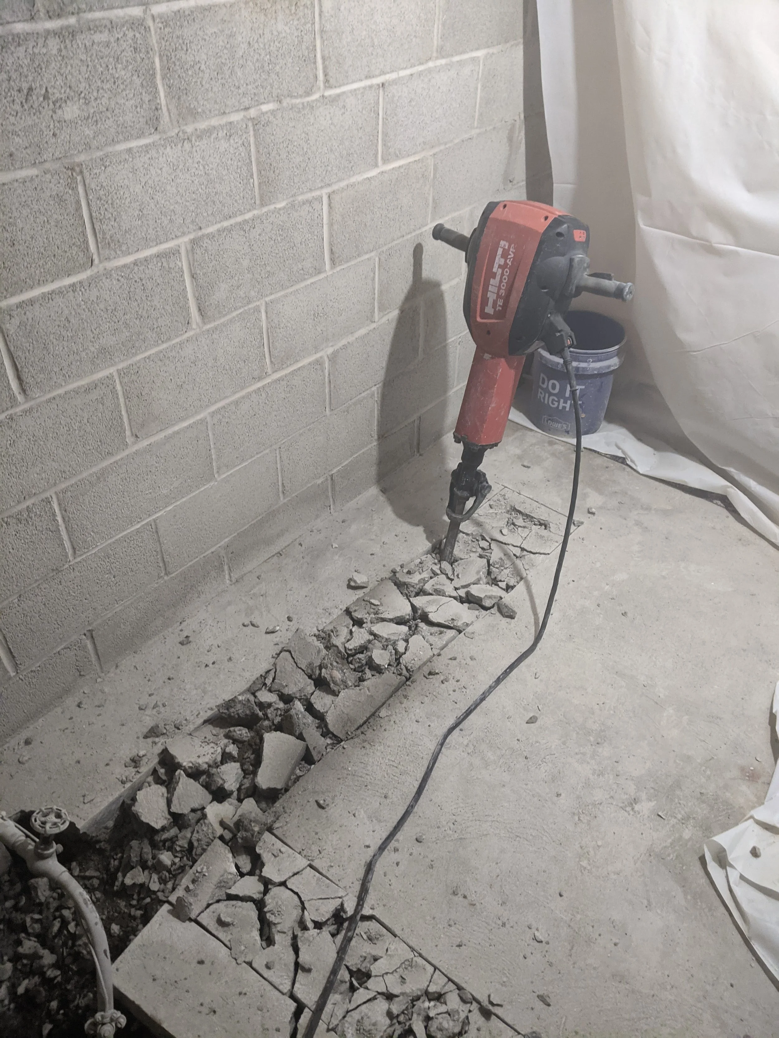 Helpful Neighbor project: Plumbing Prep Work