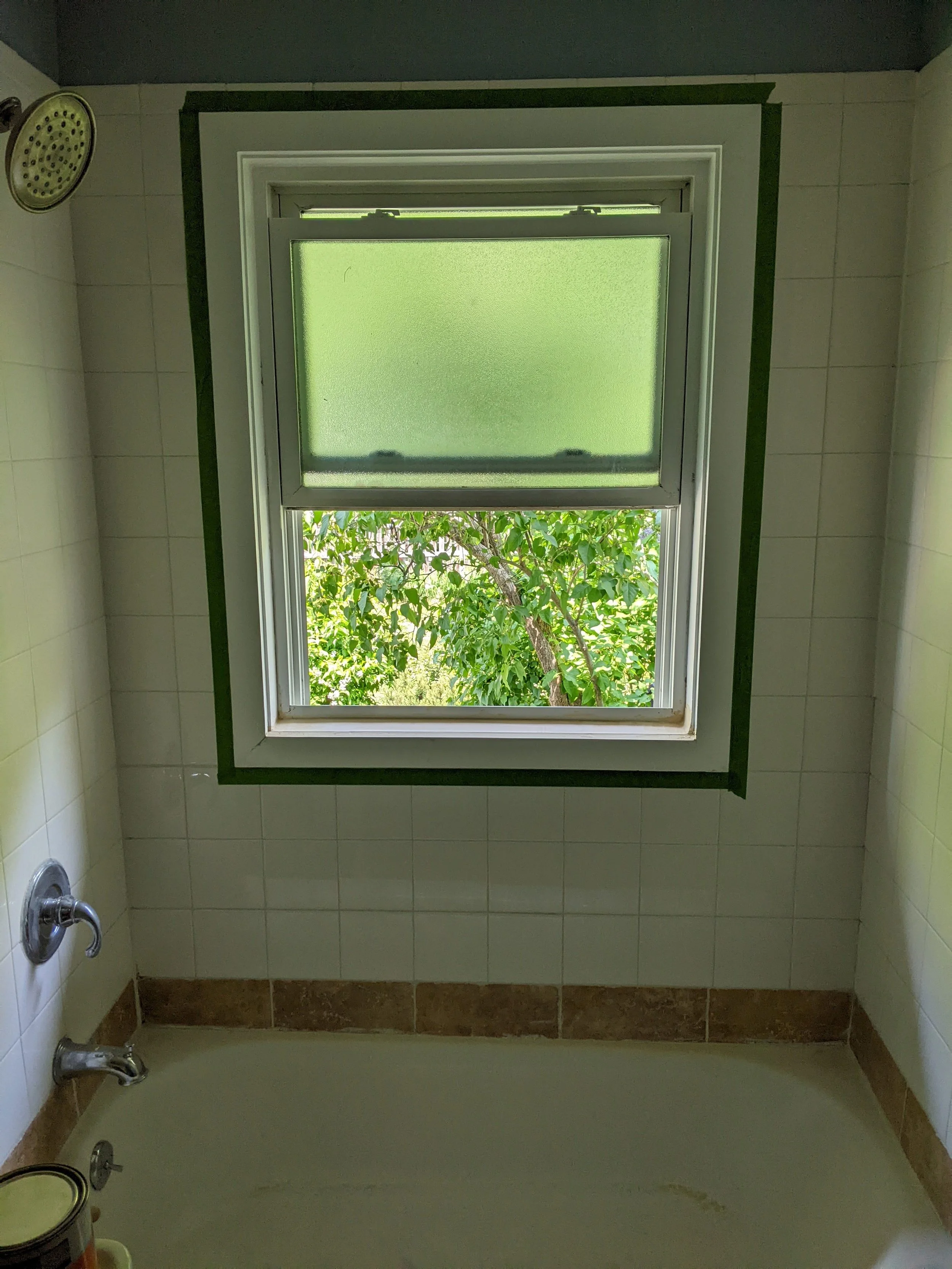 Helpful Neighbor project: Grout, Caulk, and Paint Refresh