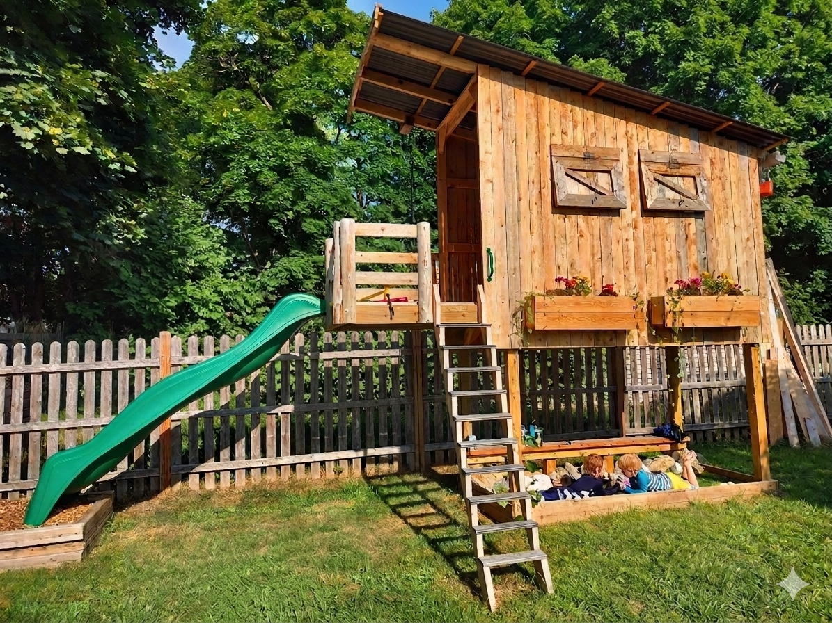 kids play house / tree house