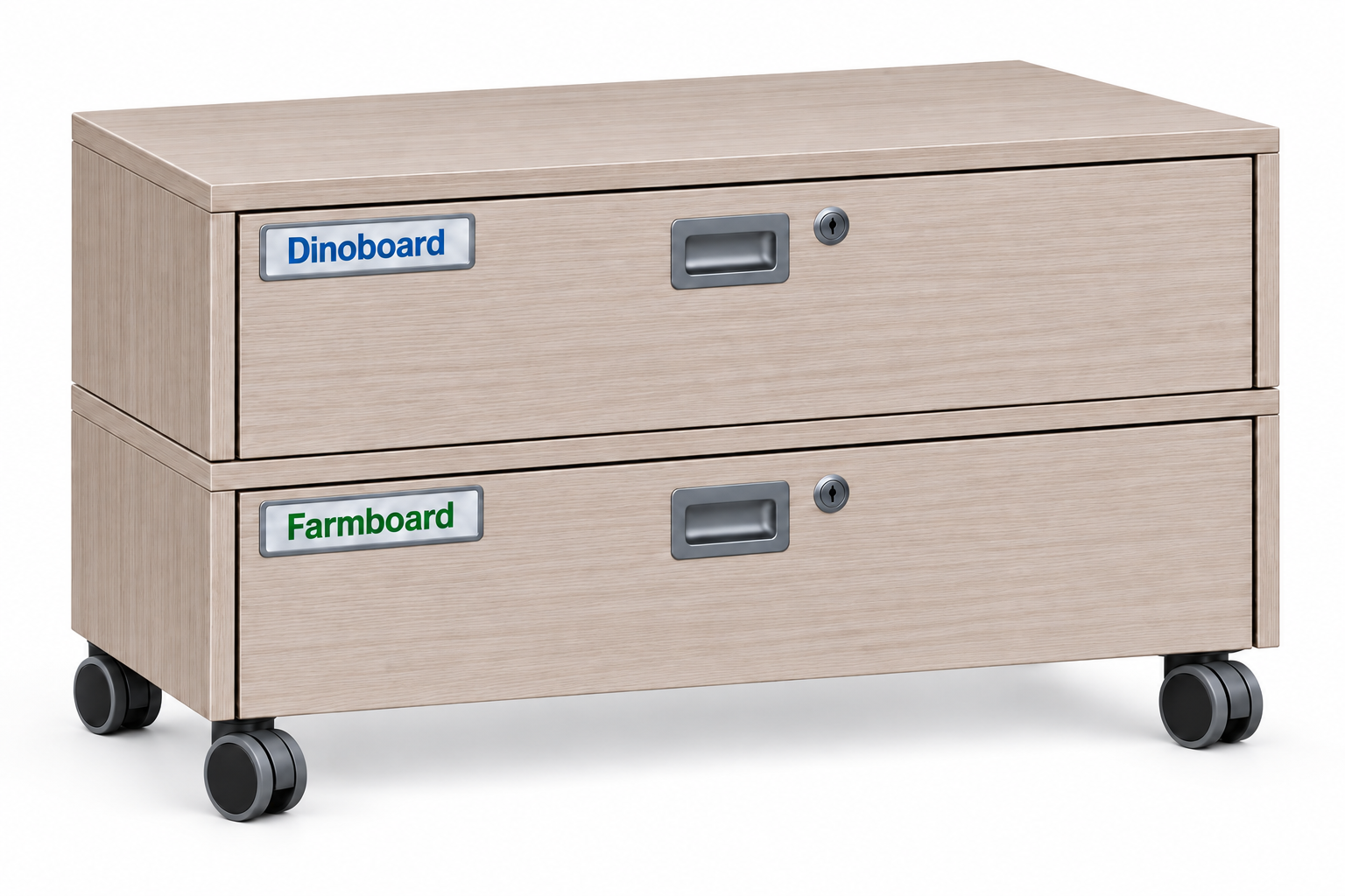Double 3D Playboard Storage Unit