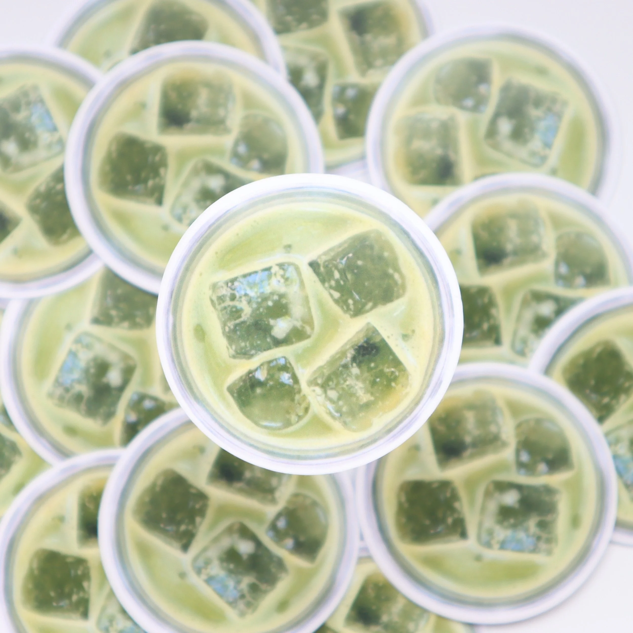iced matcha sticker