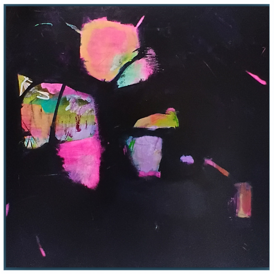 Liminal - Acrylic on canvas - 96cm x 96cm - Framed