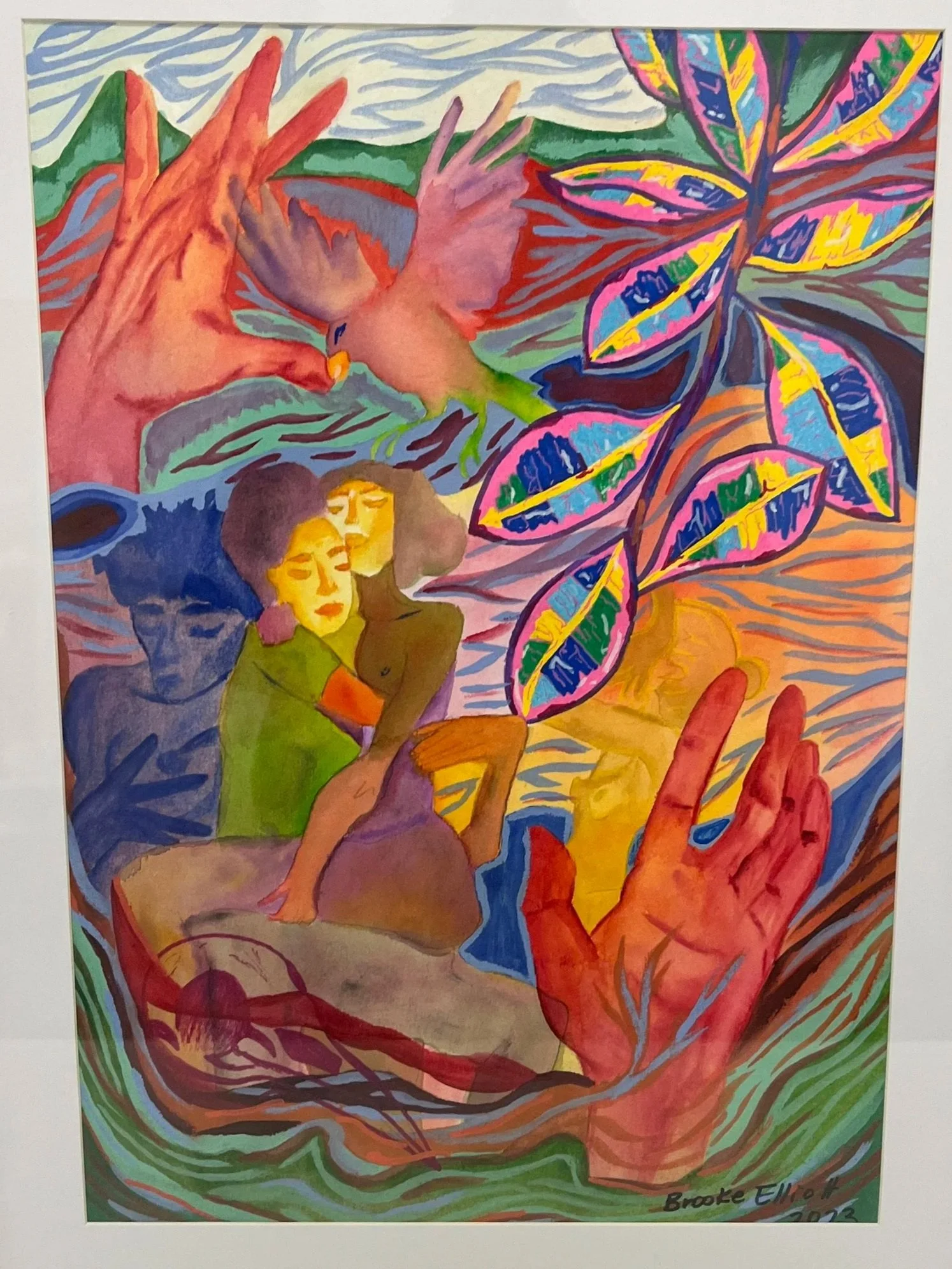 Watercolour on Paper, 2024