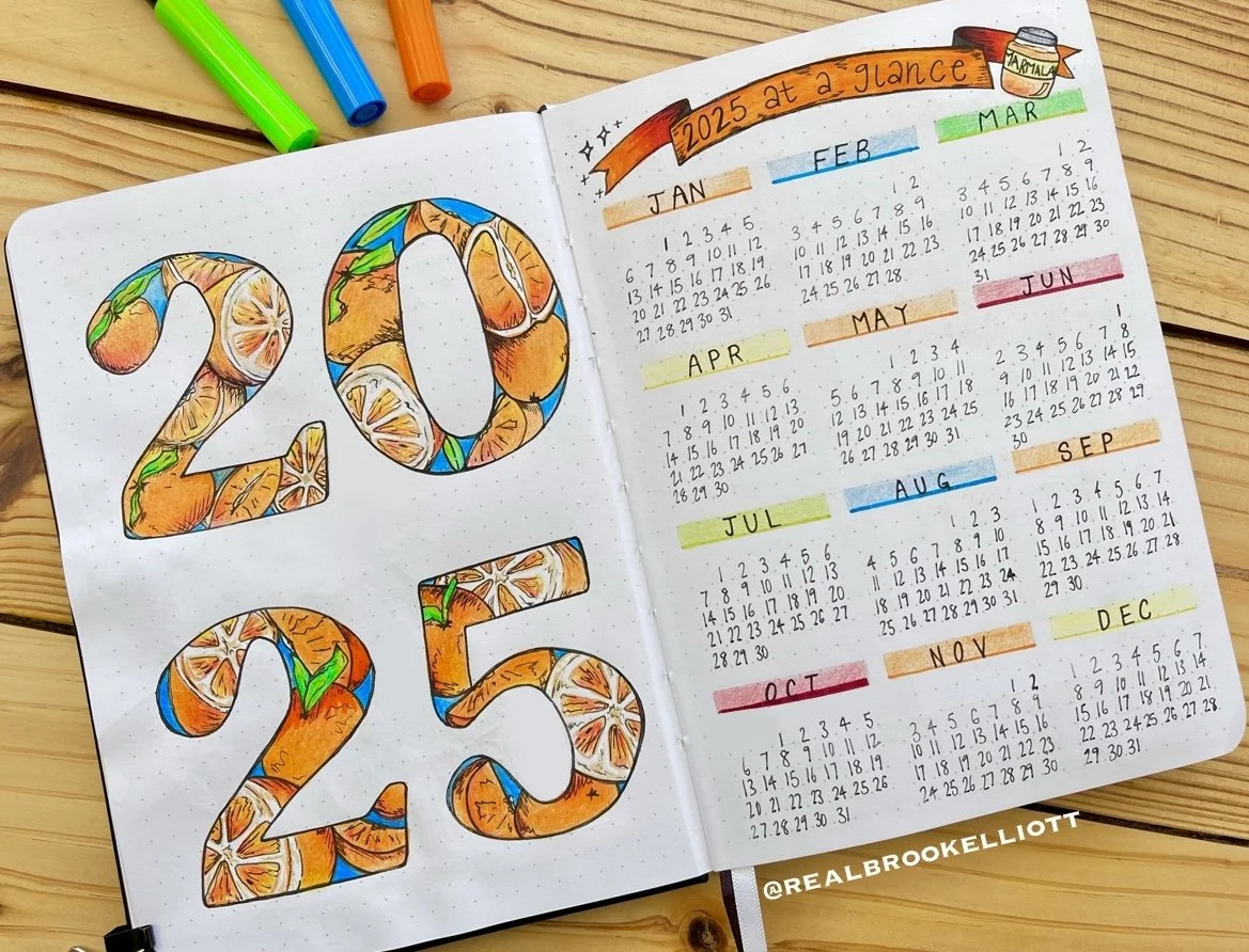 Bullet Journal Cover 2025