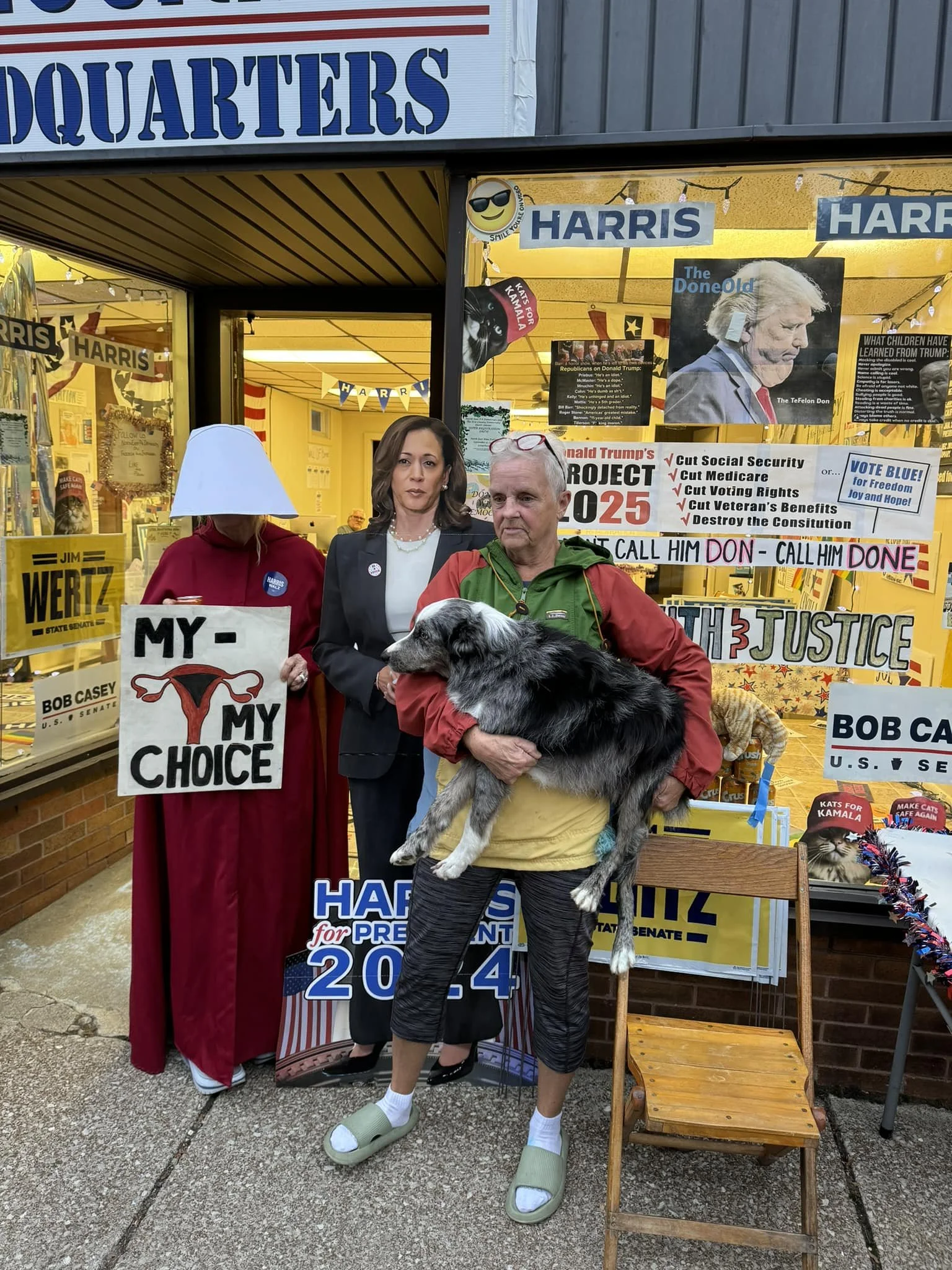 First night at the annual Wine Festival in North East