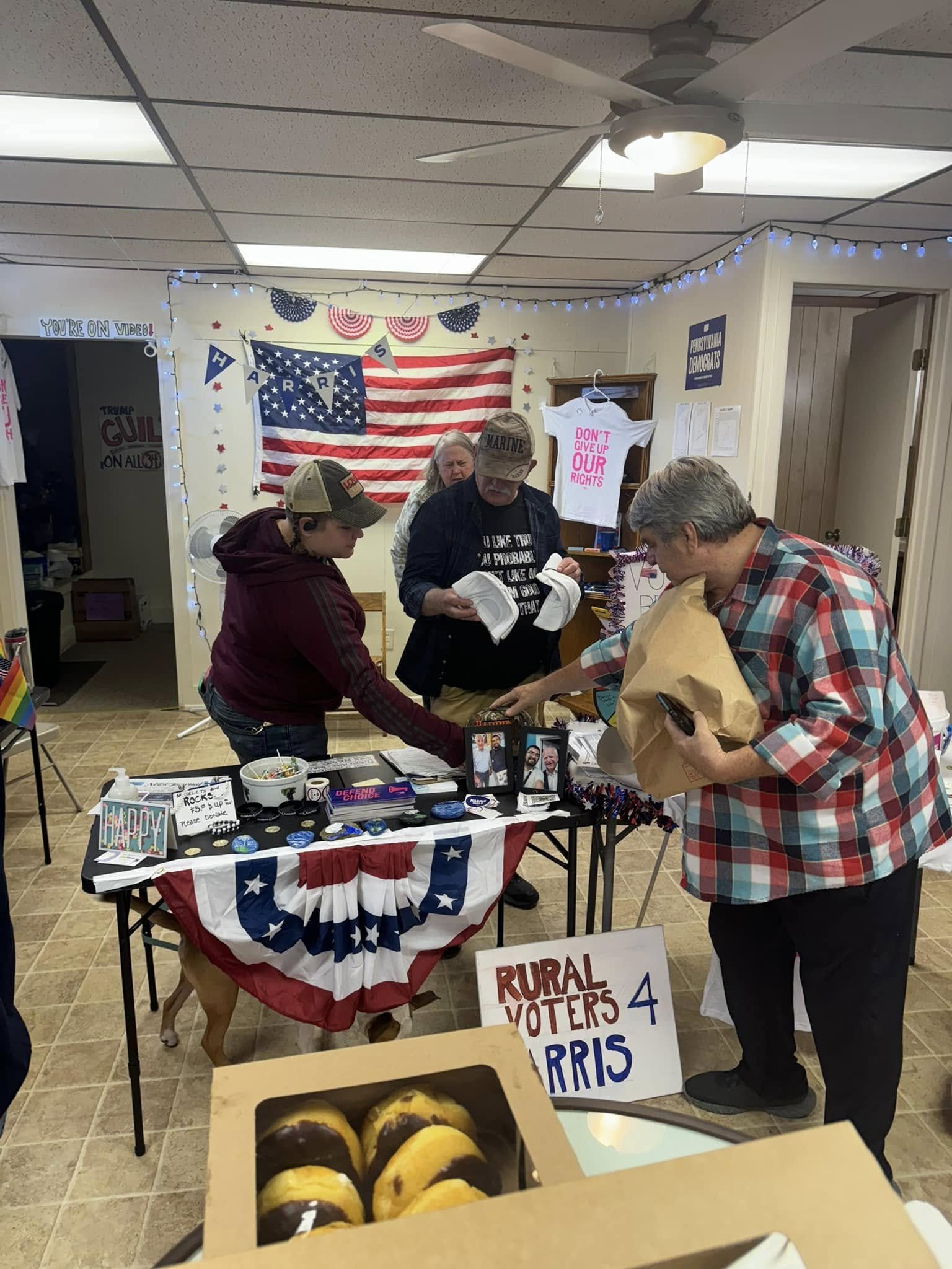 Donuts with the Candidates in North East 
