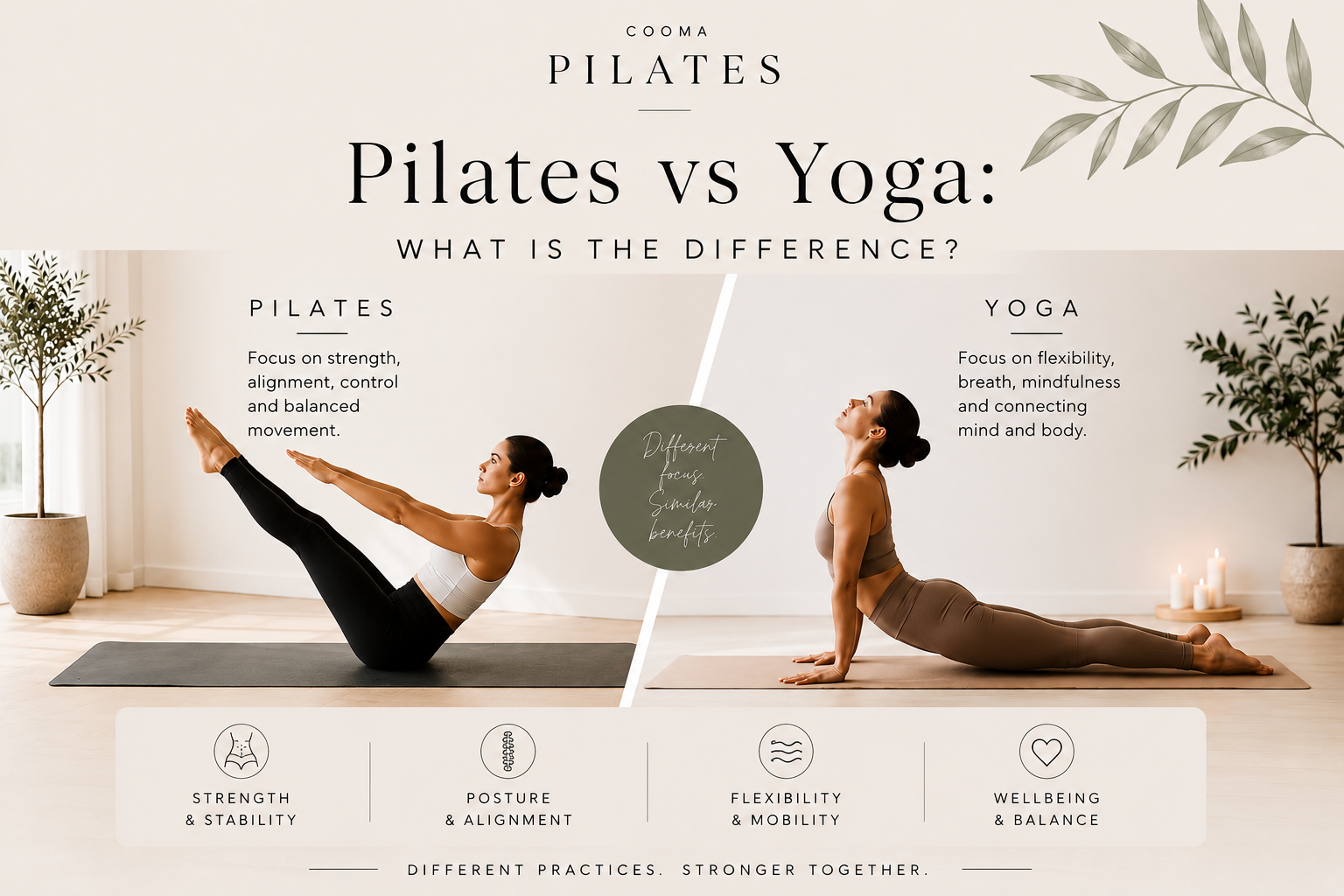 Pilates vs Yoga: What is the difference?