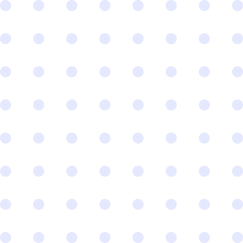 Blue and black grid pattern with evenly spaced blue dots on a black background.
