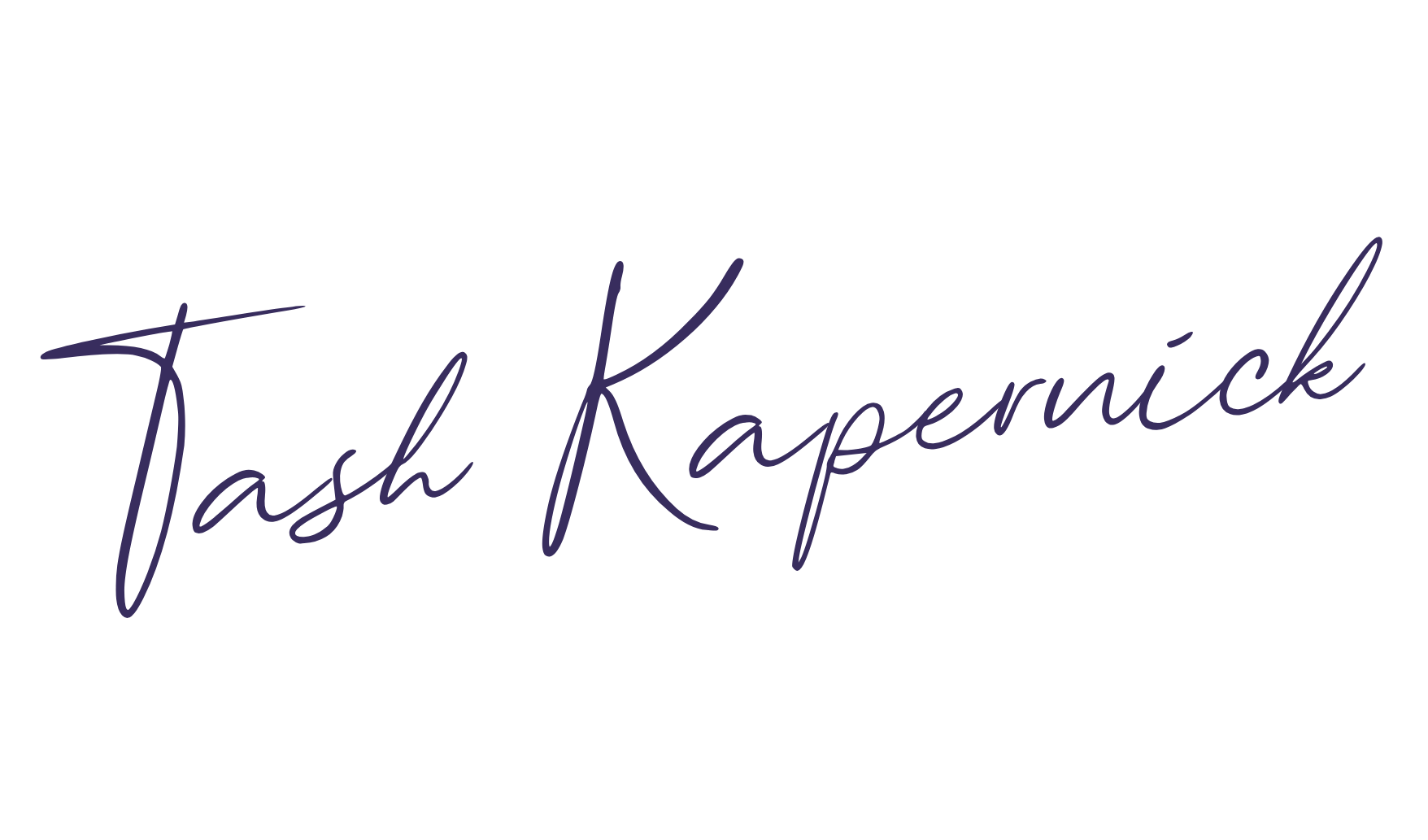 Signature in dark purple cursive