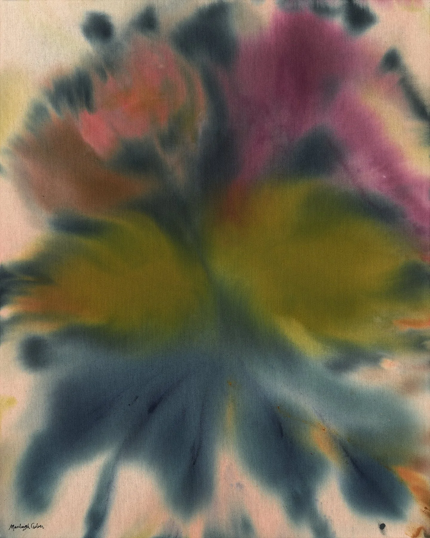 ‘LOVEBIRD’, 24" x 30", Acrylic on Raw Canvas, 2024