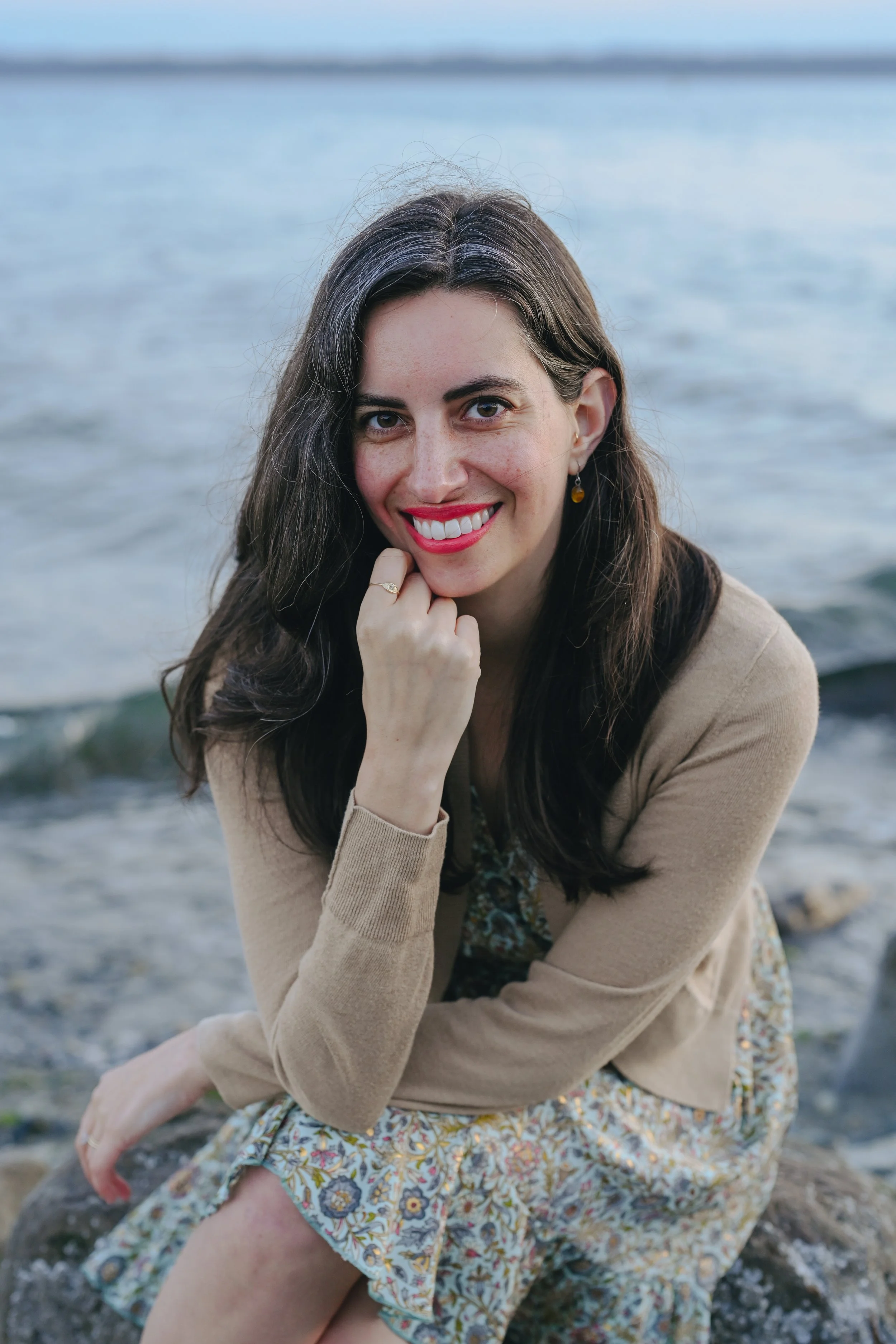 headshot of the author