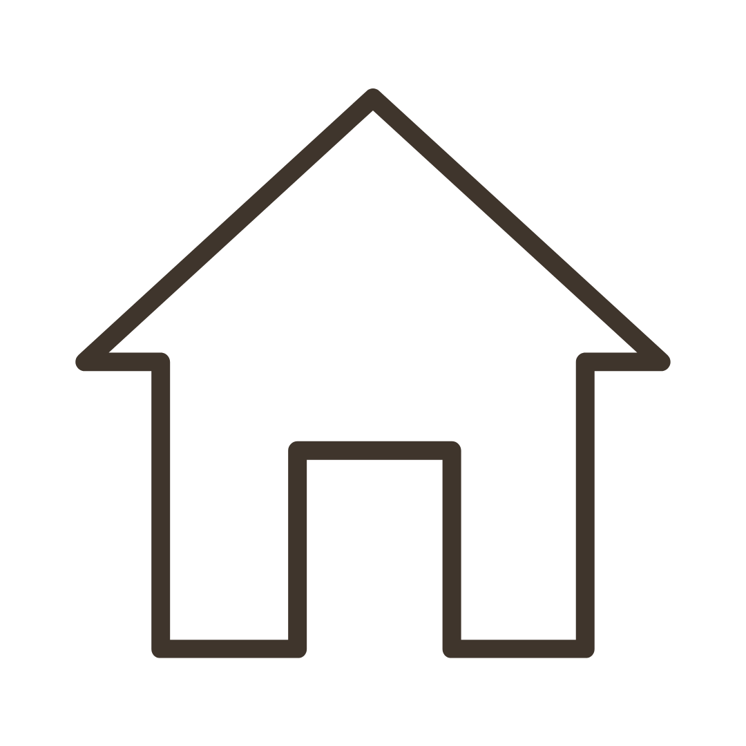 Ein einfaches schwarzes und braunes Hoch- und Herunter-Symbol, oft verwendet für Upload- oder Hochladeaktionen.