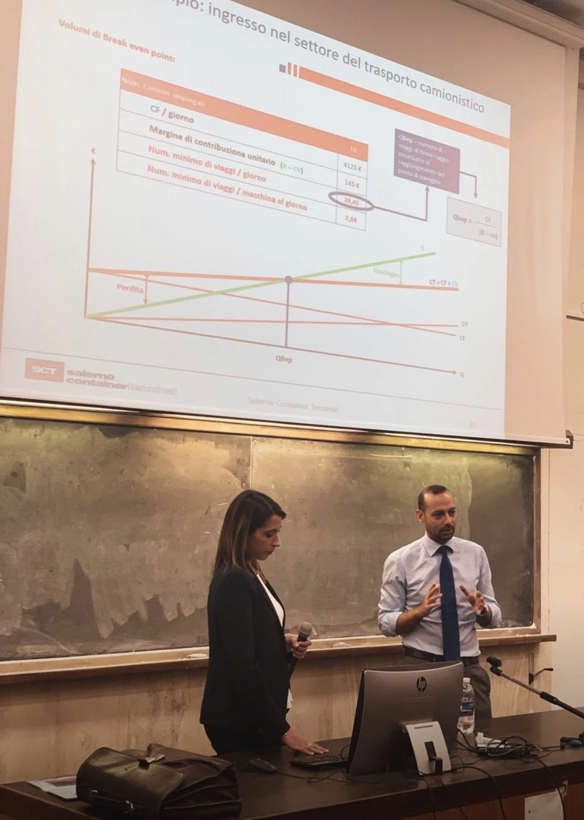Seminario sulla gestione dei terminal container presso la Facoltà di Ingegneria dell’Università La Sapienza di Roma