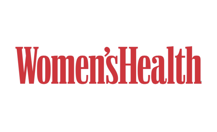 Women's Health logo in red text on a white background.