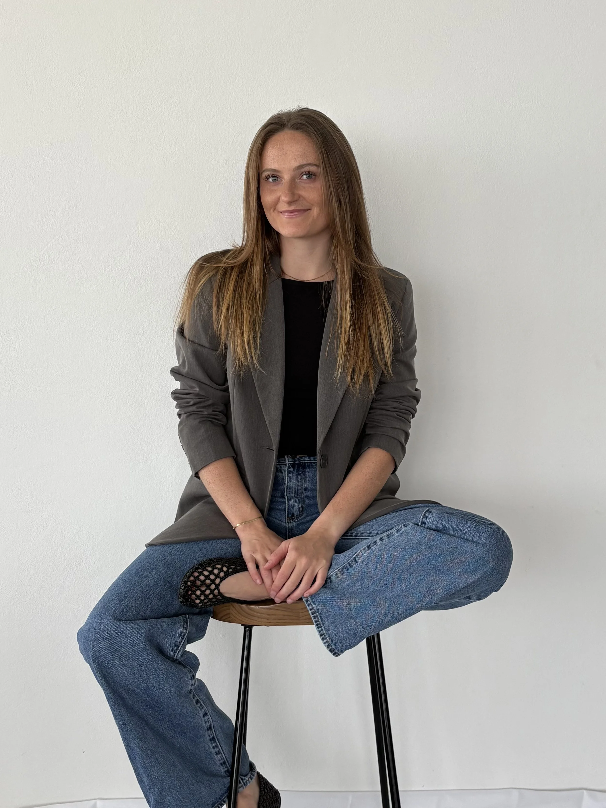 Author Morgan Jane posing for an author photo to promote upcoming fantasy book