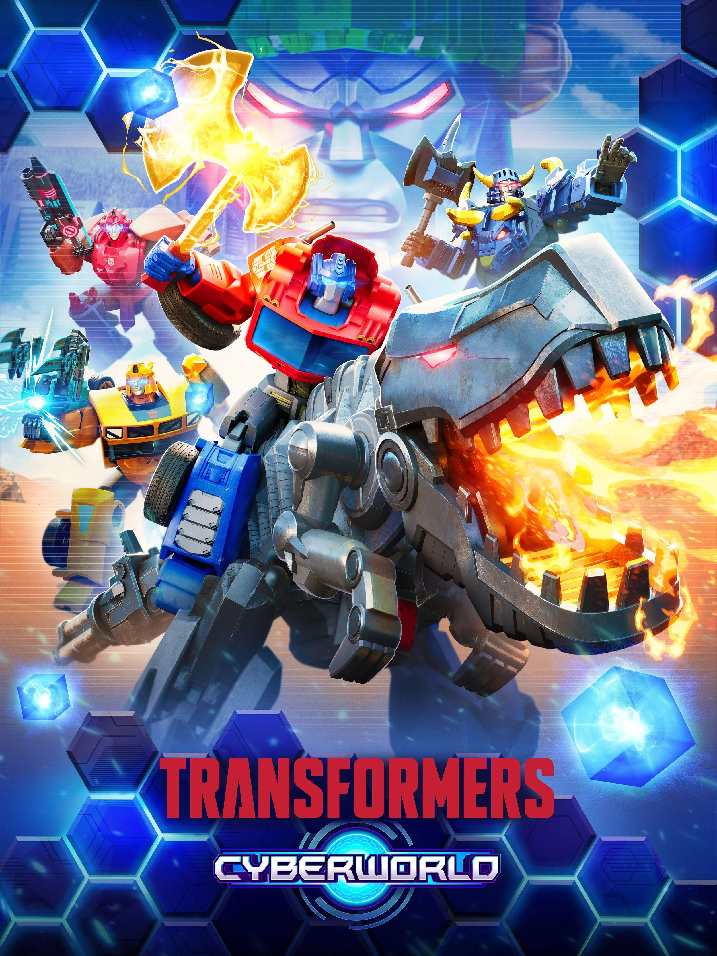 Transformers: Cyberworld Key Art