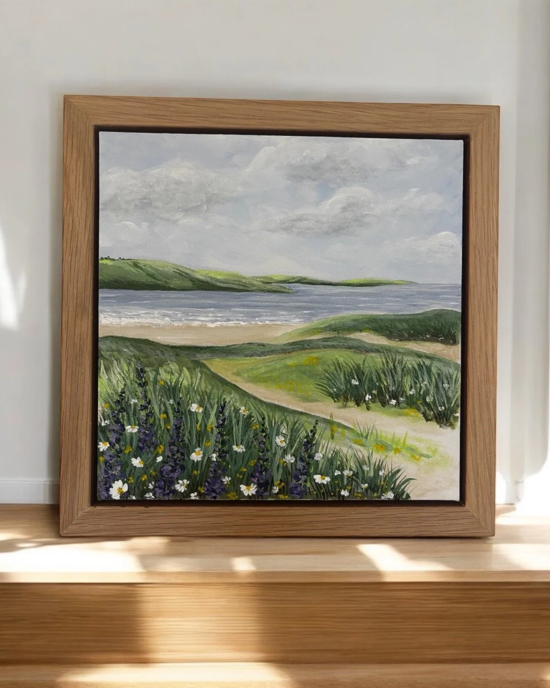 Rock to Tregirls | Original Cornwall Coastal Painting