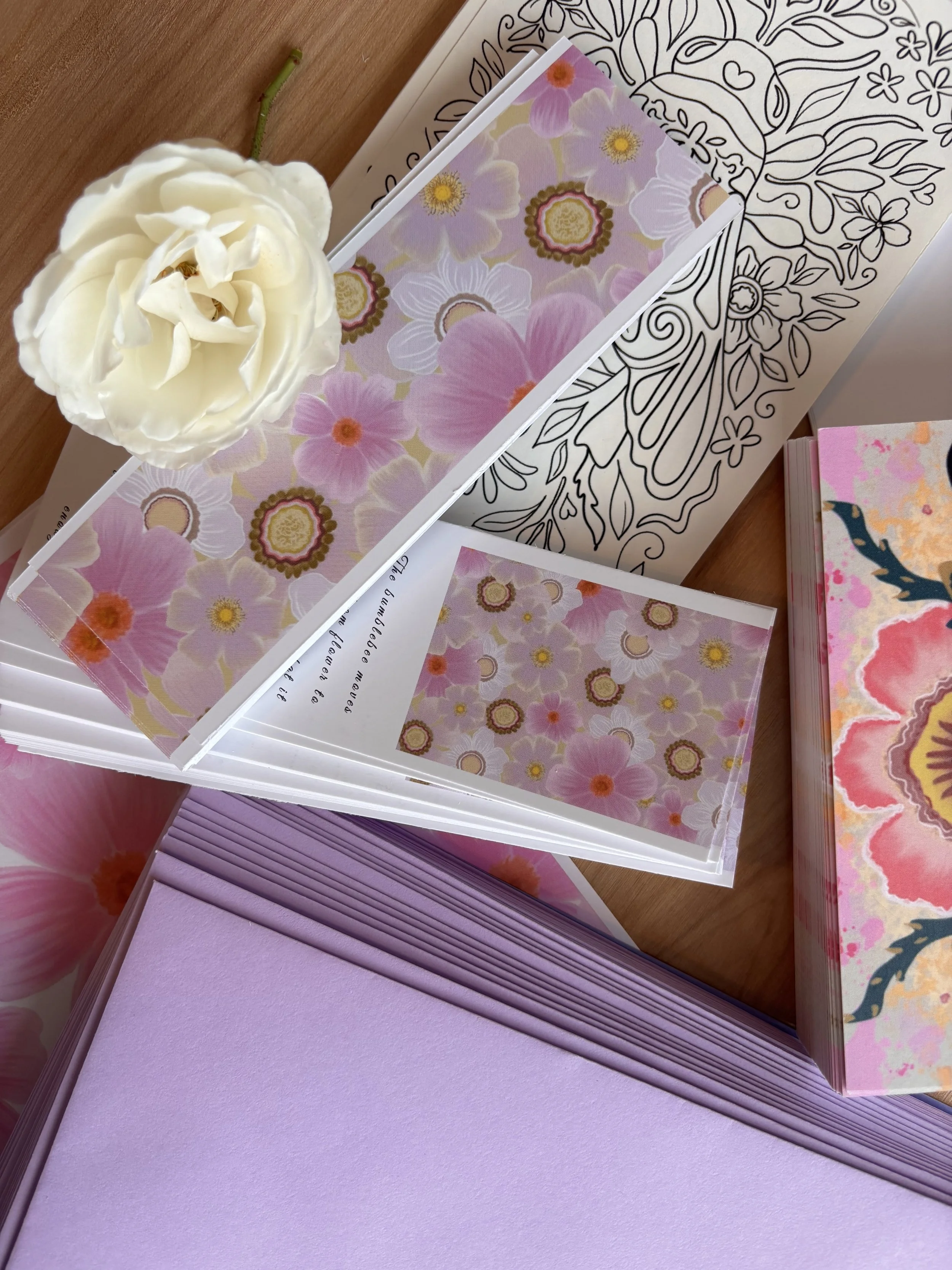 Snail mail postal art club Cornwall uk mail subscription floral coastal bumble bee