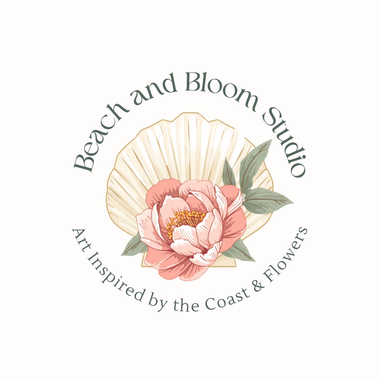 Beach and Bloom Studio logo