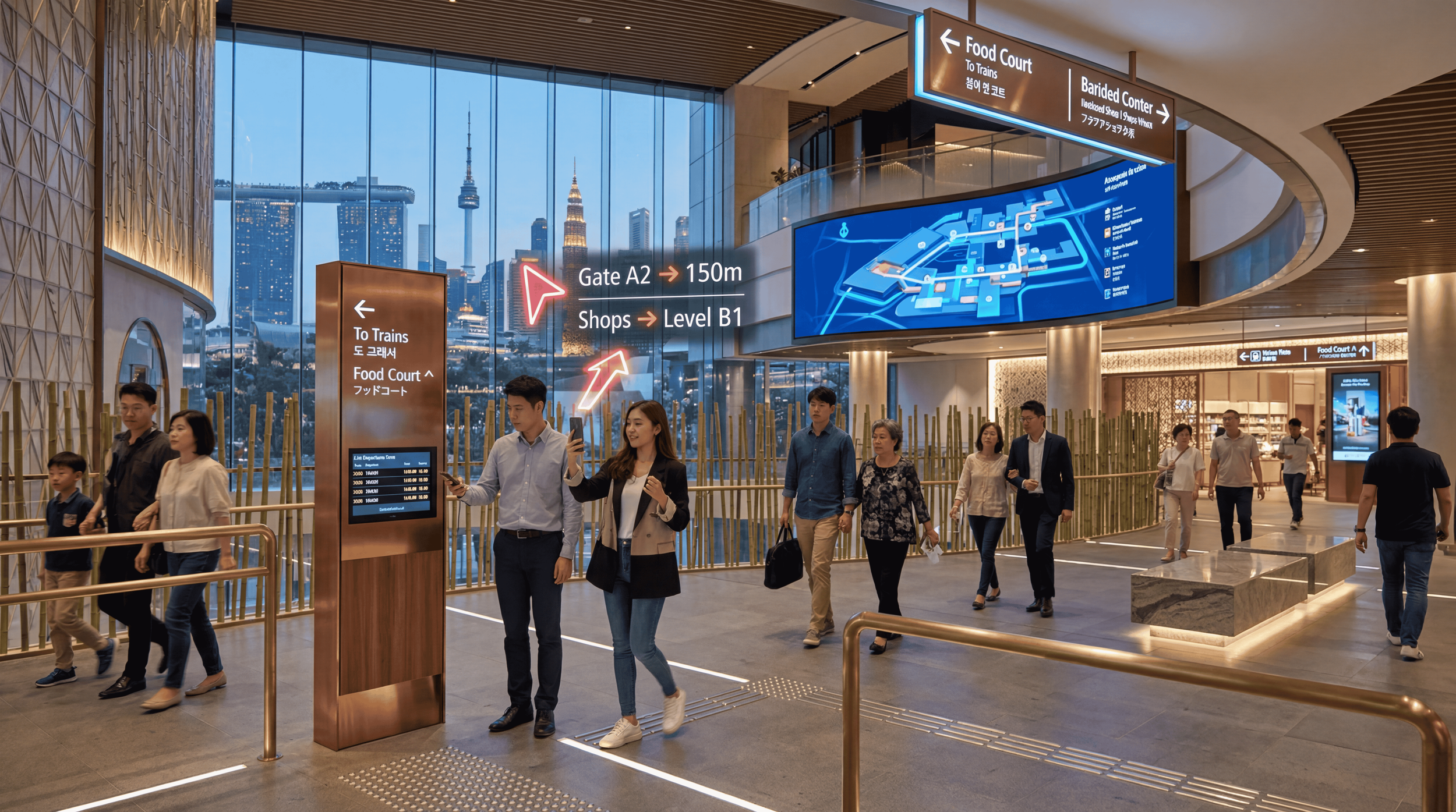 Digital-Physical Integration in Wayfinding: Creating Seamless Phygital Experiences.